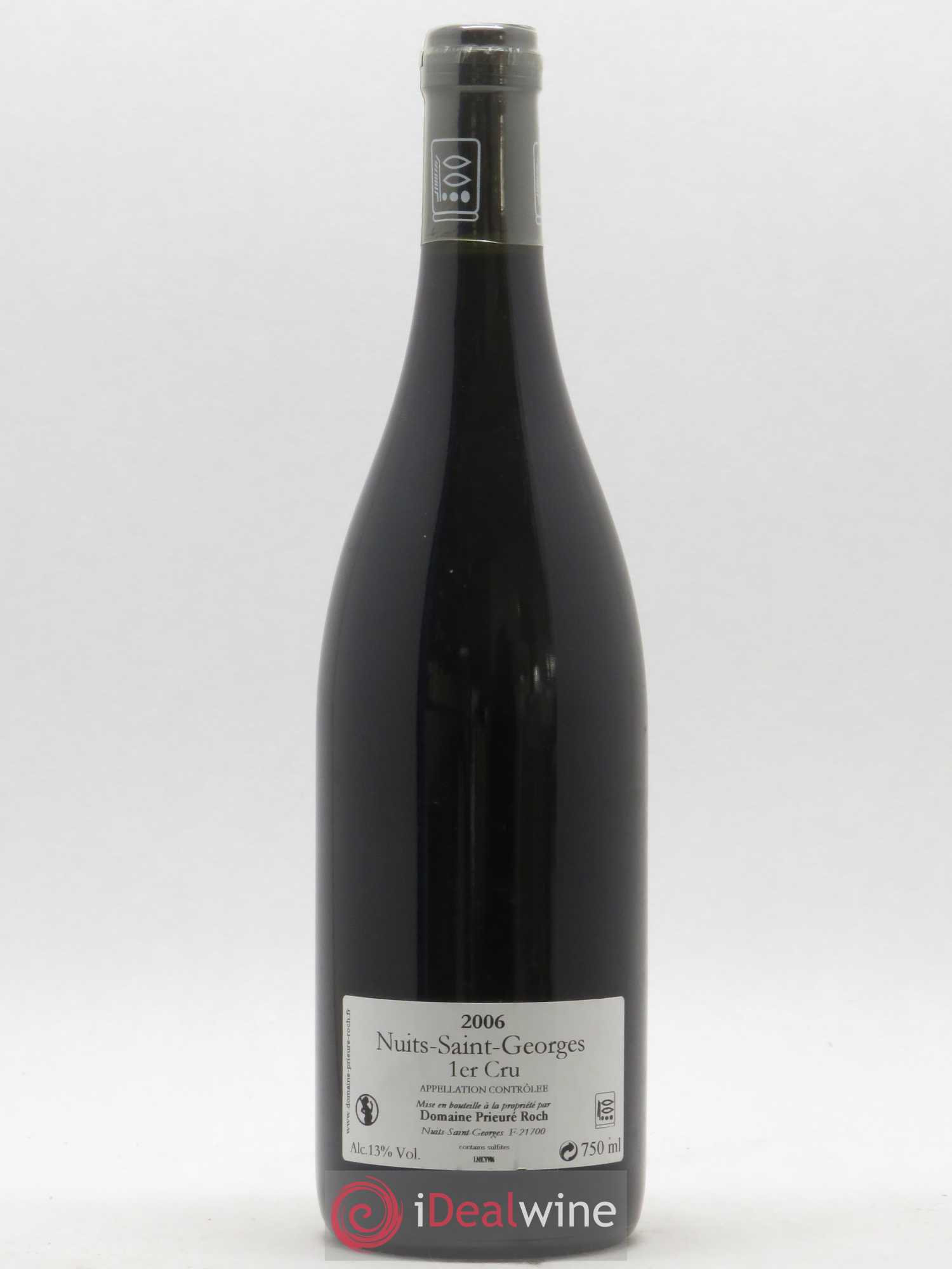 Nuits-Saint-Georges 1er Cru Vieilles Vignes Prieuré Roch 2006 - Lot de 1 bouteille - 1