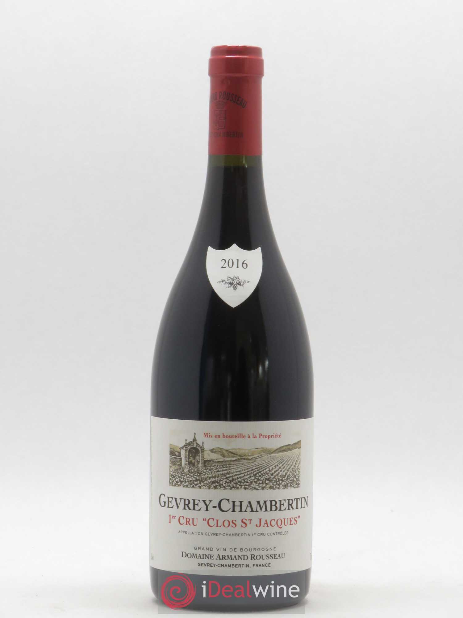 Gevrey-Chambertin 1er Cru Clos Saint-Jacques Armand Rousseau (Domaine) 2016 - Lot de 1 bouteille - 0