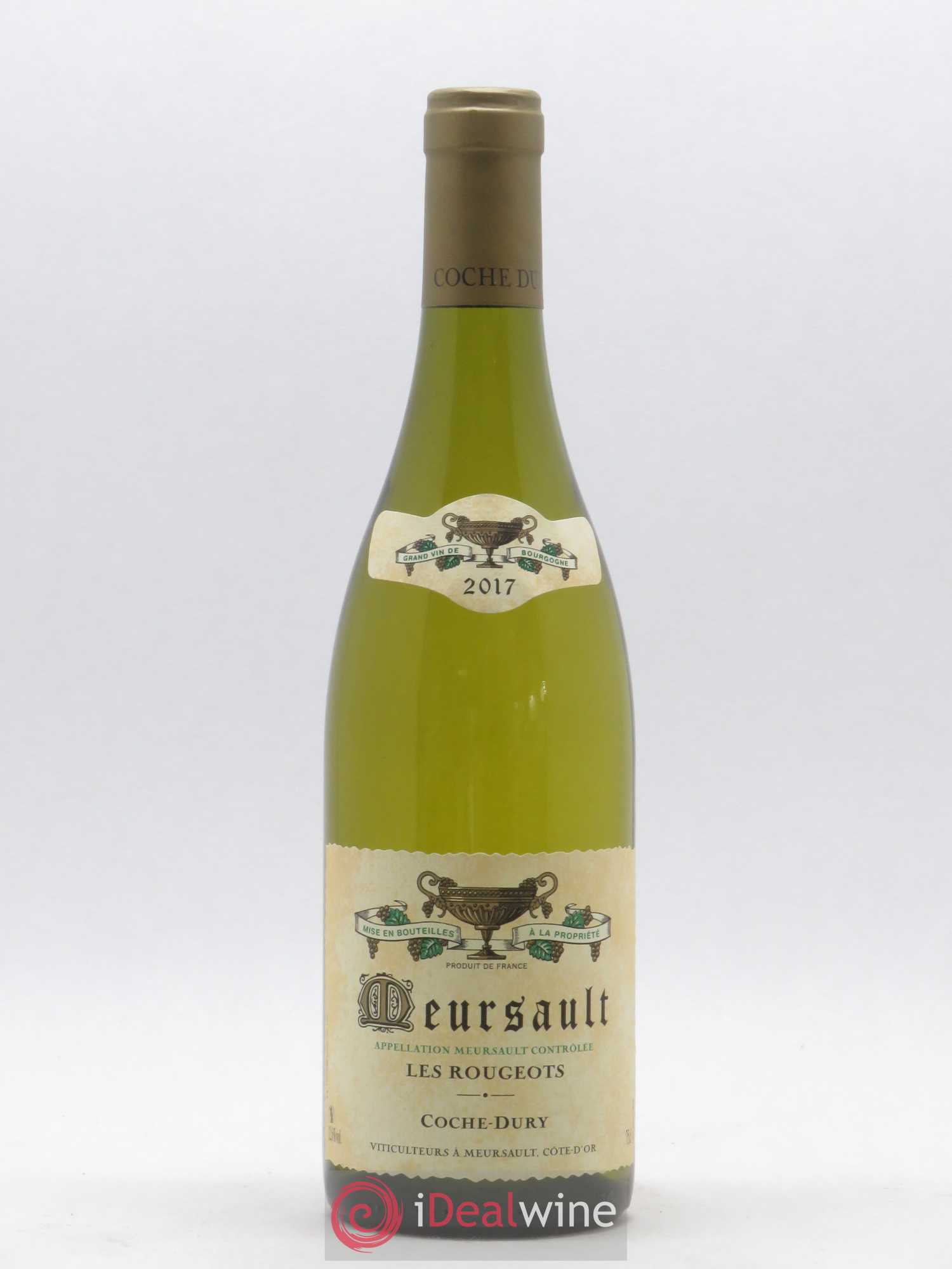 Meursault Les Rougeots Coche Dury (Domaine) 2017 - Lot de 1 bouteille - 0