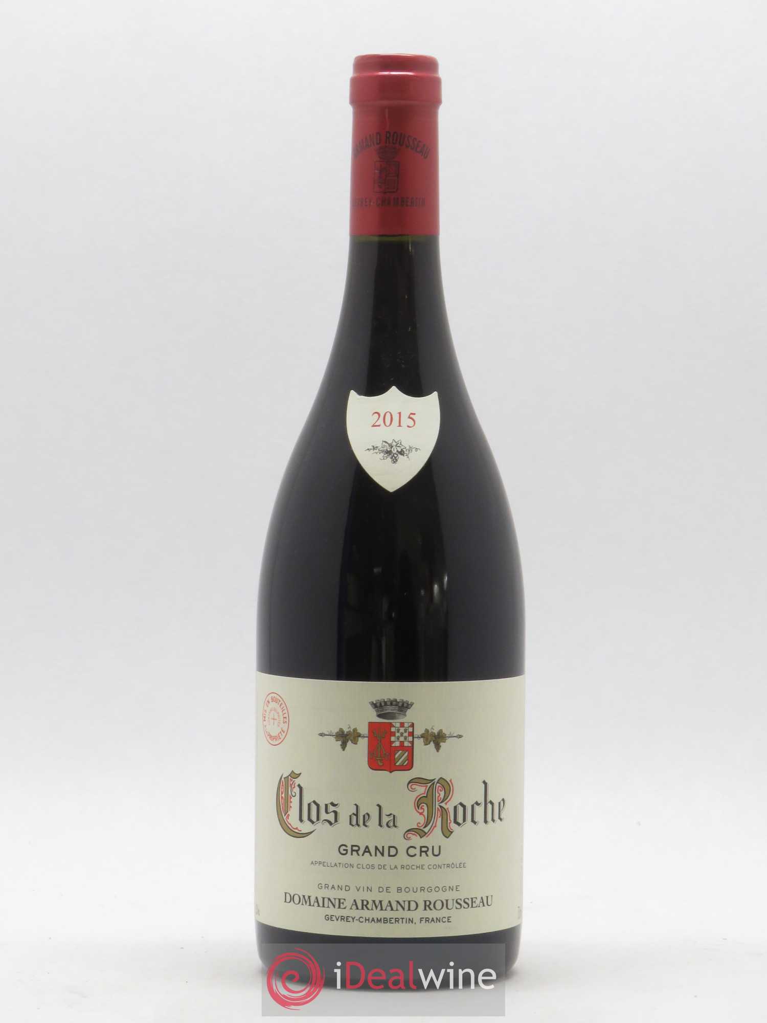 Clos de la Roche Grand Cru Armand Rousseau (Domaine) 2015 - Lot de 1 bouteille - 0