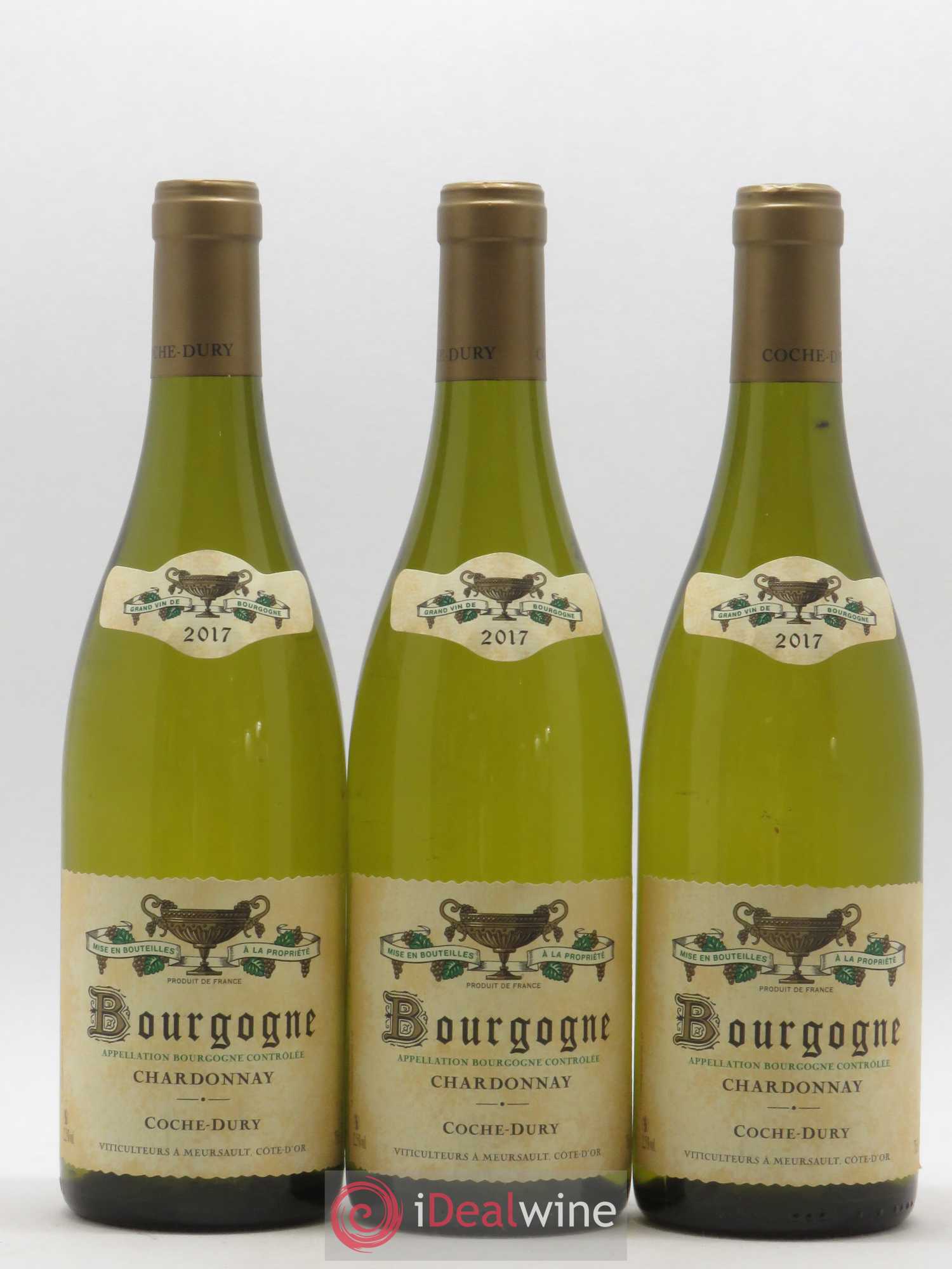 Bourgogne Coche Dury (Domaine) 2017 - Lot de 3 bouteilles - 0