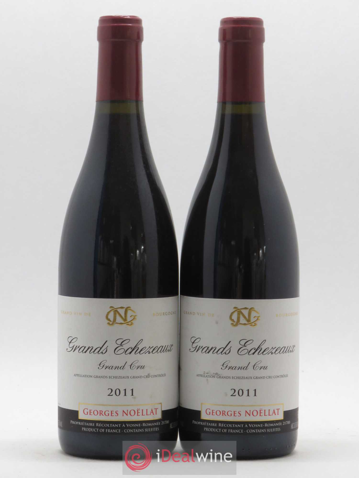Grands-Echezeaux Grand Cru Georges Noëllat (Domaine) 2011 - Lotto di 2 bottiglie - 0