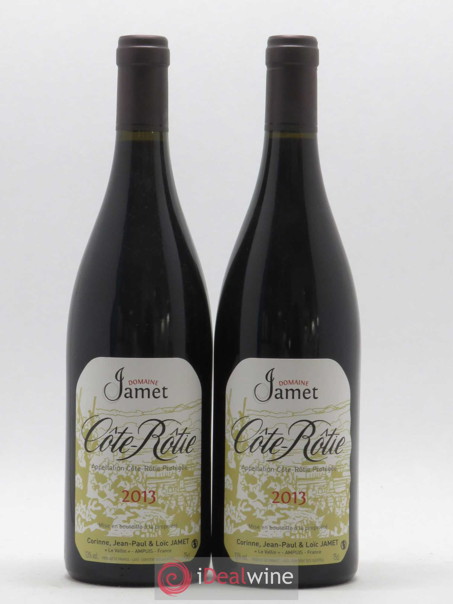 Côte-Rôtie Jamet (Domaine) 2013 - Lot de 2 bouteilles - 0