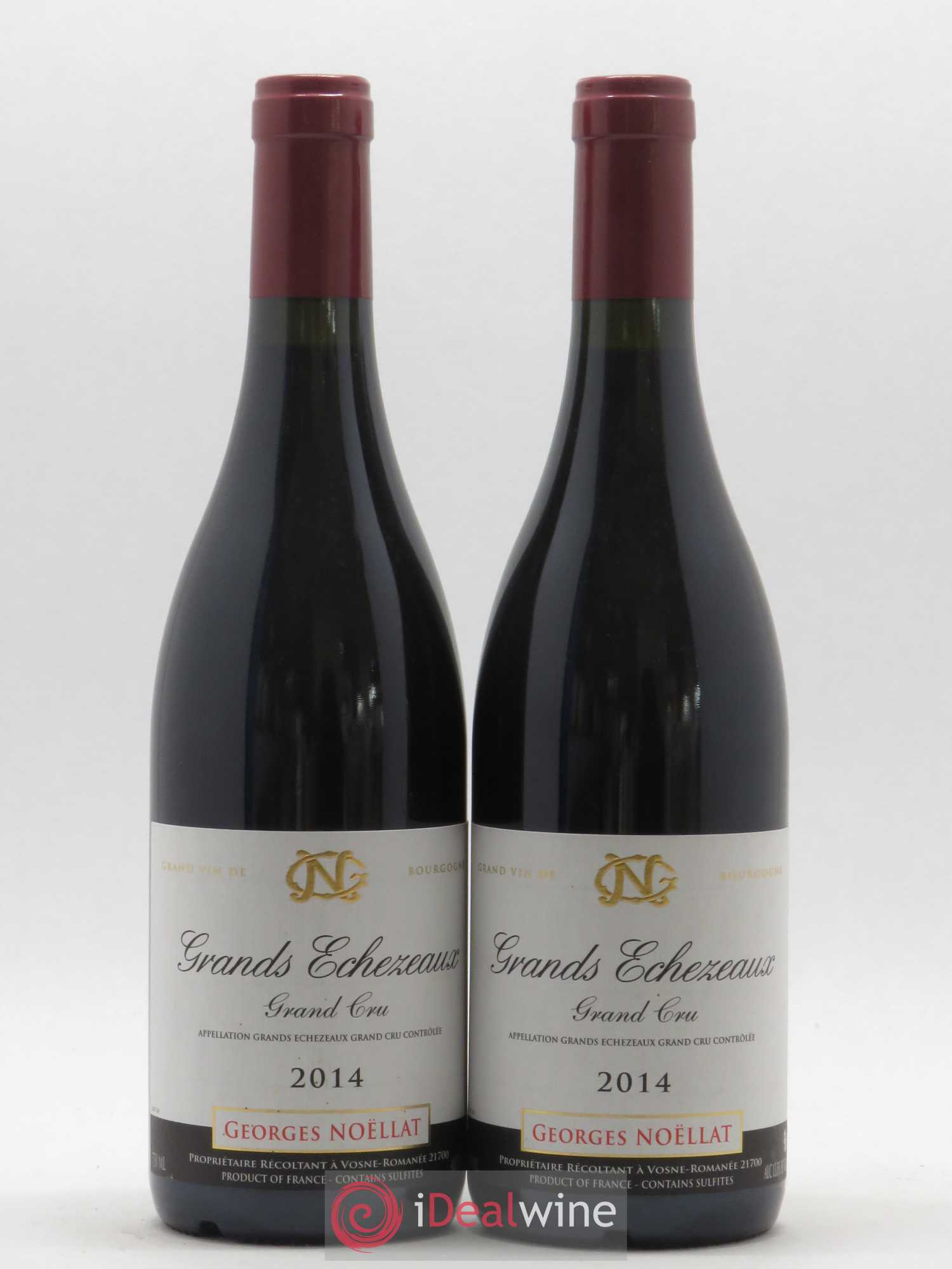 Grands-Echezeaux Grand Cru Georges Noëllat (Domaine) 2014 - Lot de 2 bouteilles - 0
