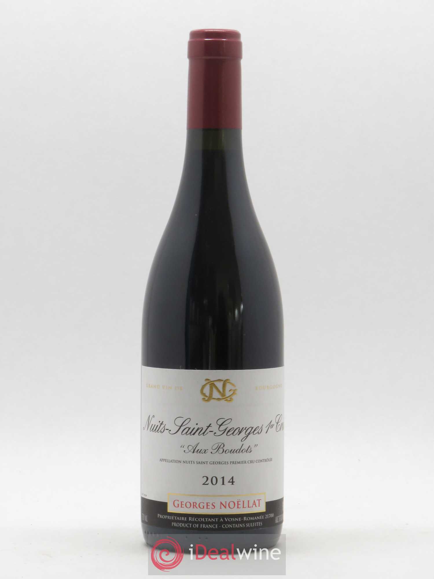 Nuits-Saint-Georges 1er Cru Aux Boudots Georges Noëllat (Domaine) 2014 - Lot de 1 bouteille - 0
