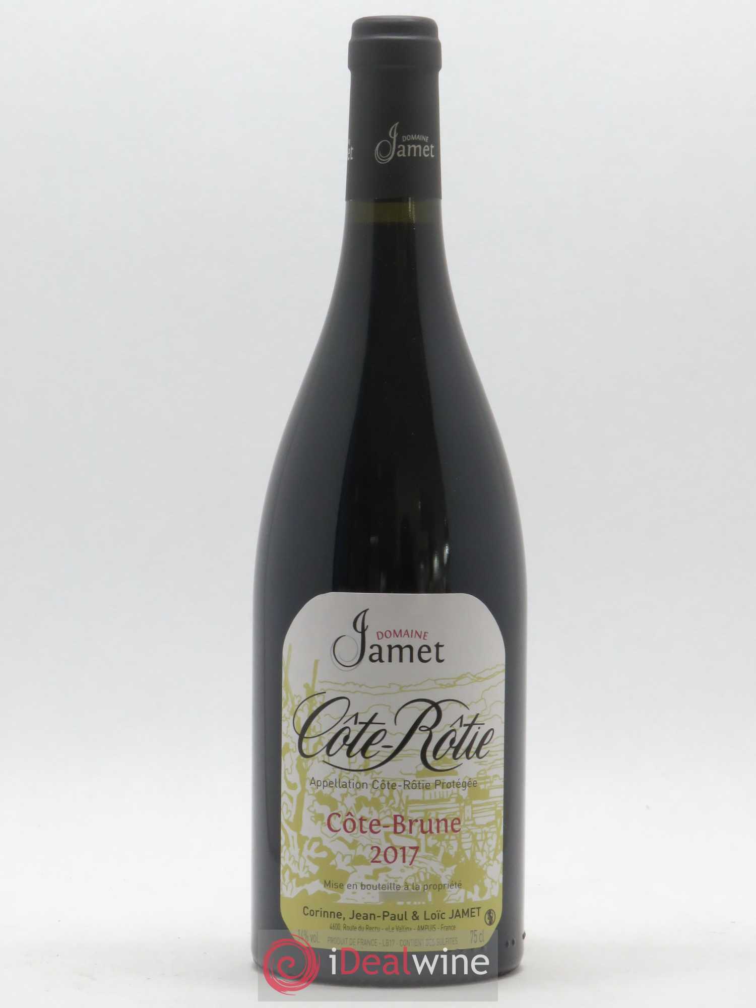 Côte-Rôtie Côte Brune Jamet (Domaine) 2017 - Lot de 1 bouteille - 0