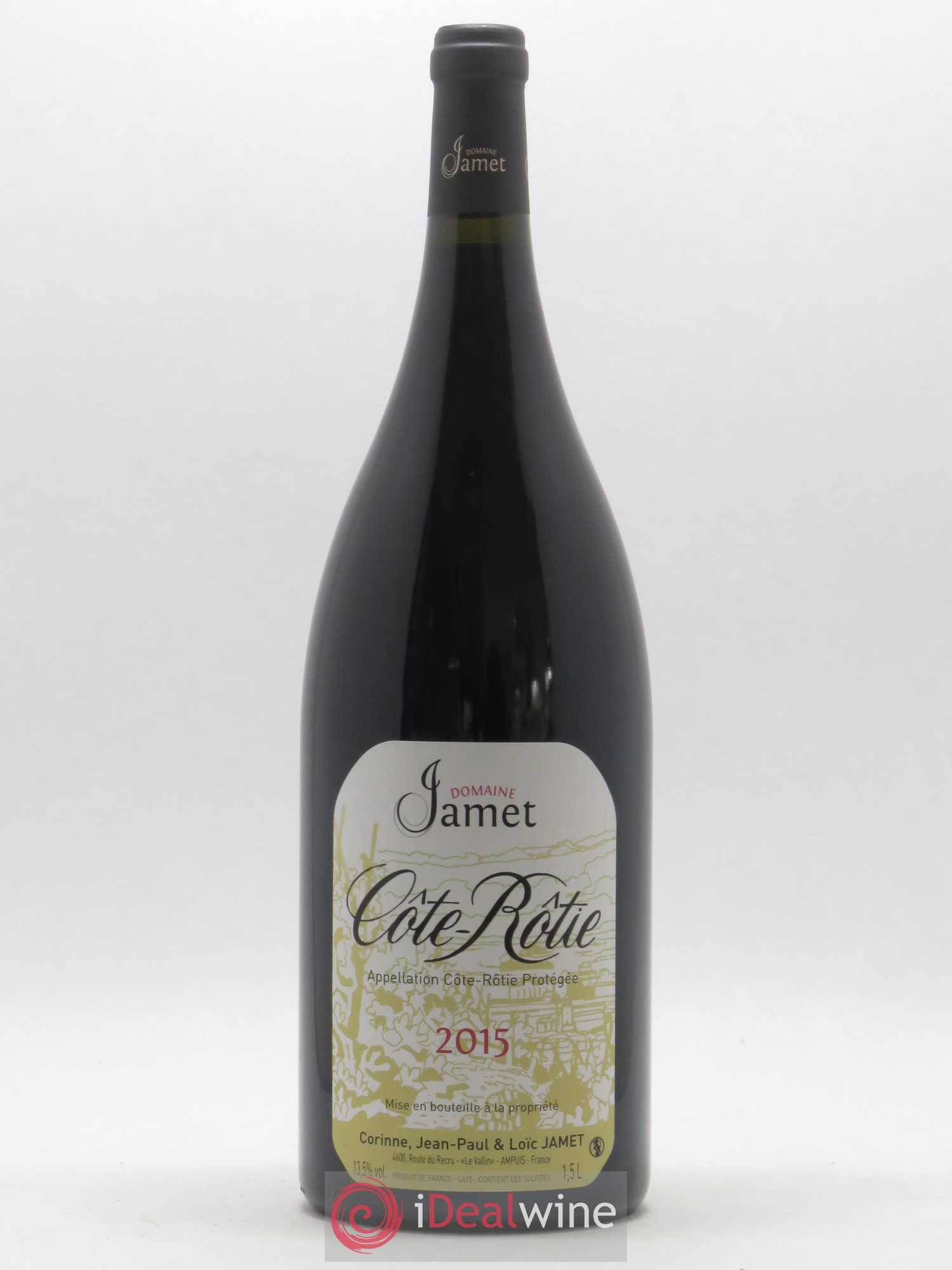 Côte-Rôtie Jamet (Domaine) 2015 - Lot de 1 magnum - 0