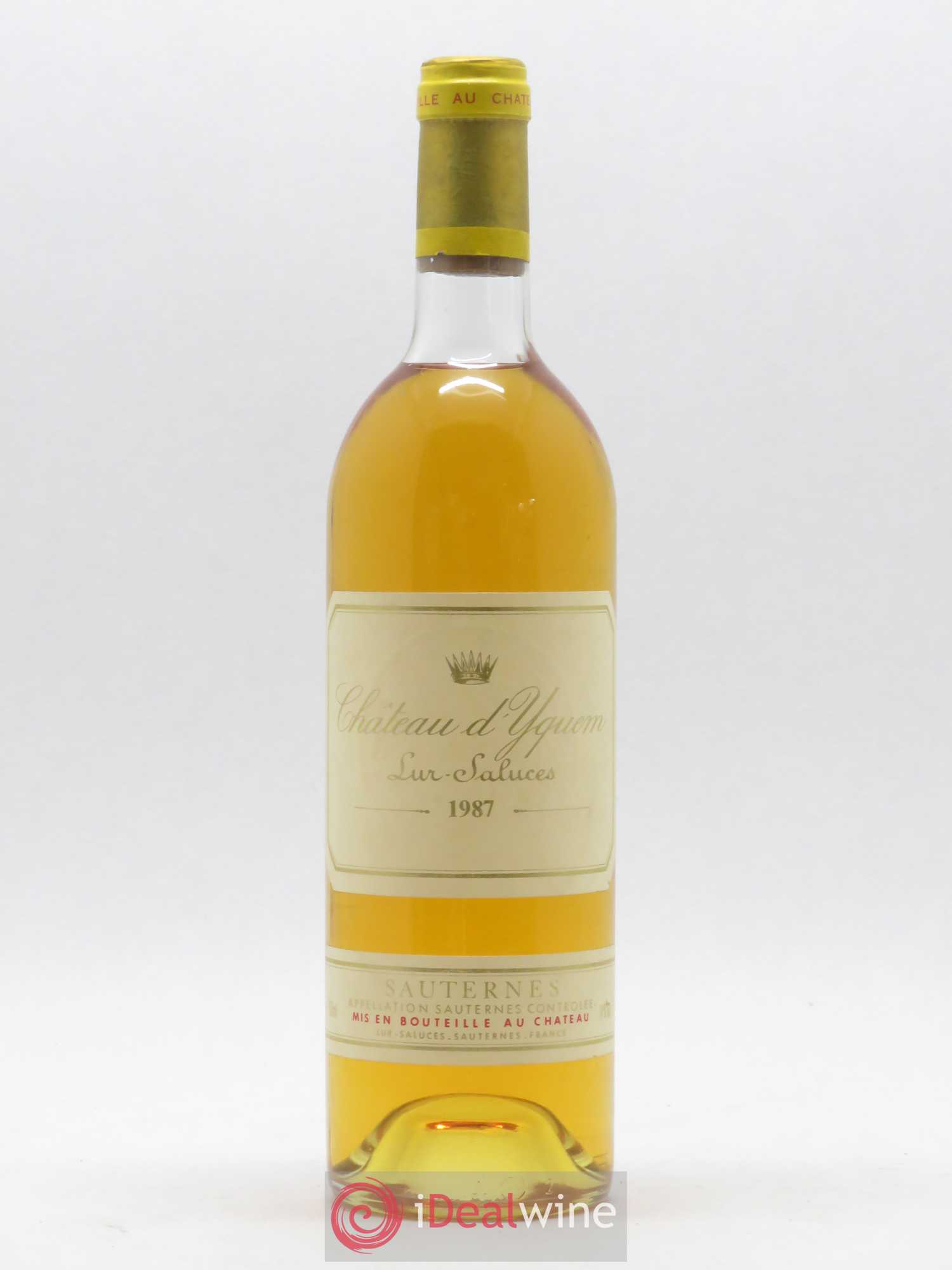 Château d' Yquem 1er Cru Classé Supérieur 1987 - Lotto di 1 bottiglia - 0