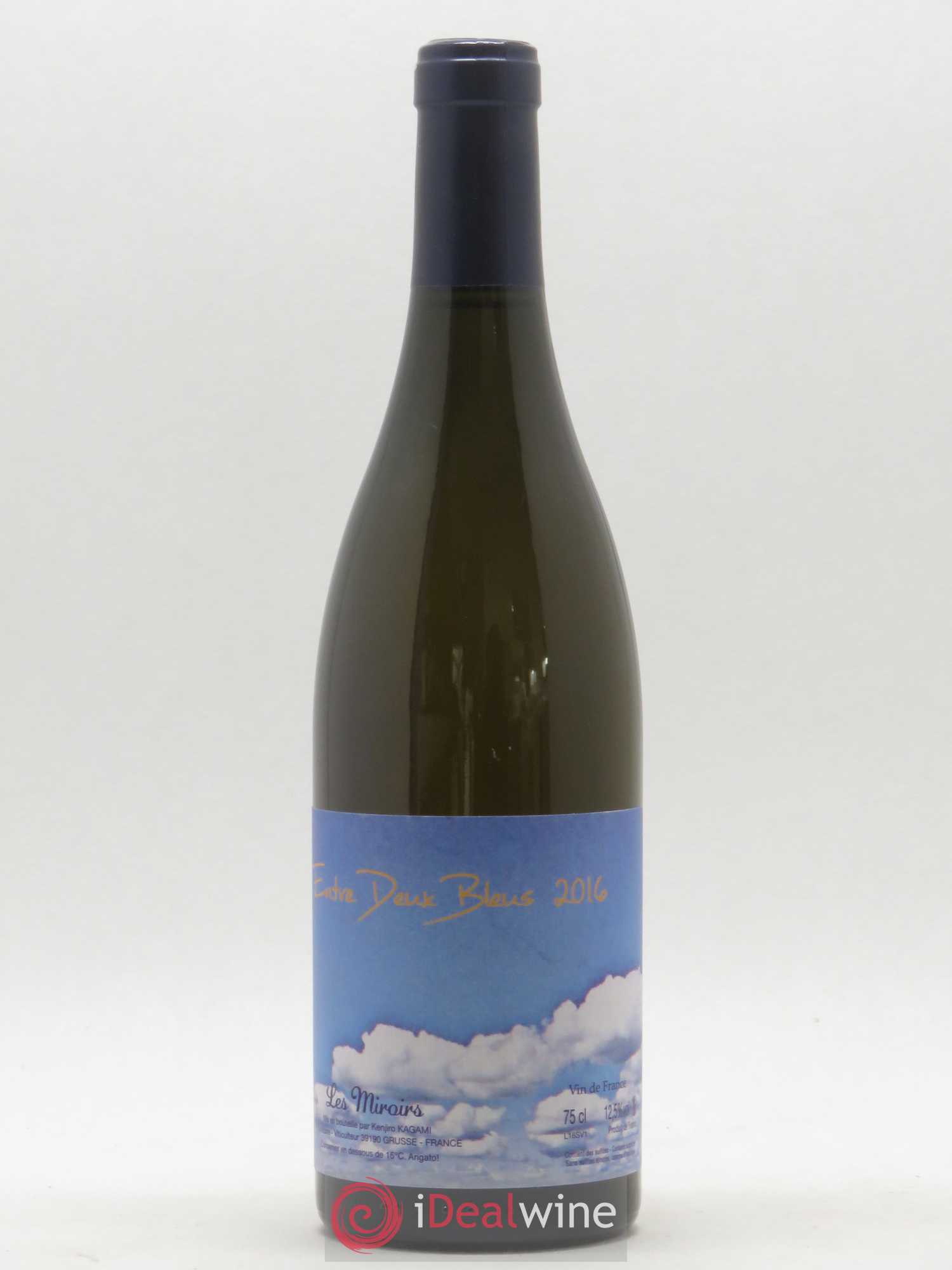 Vin de France Entre Deux Bleus Les saugettes Kenjiro Kagami - Domaine des Miroirs 2016 - Lot de 1 bouteille - 0