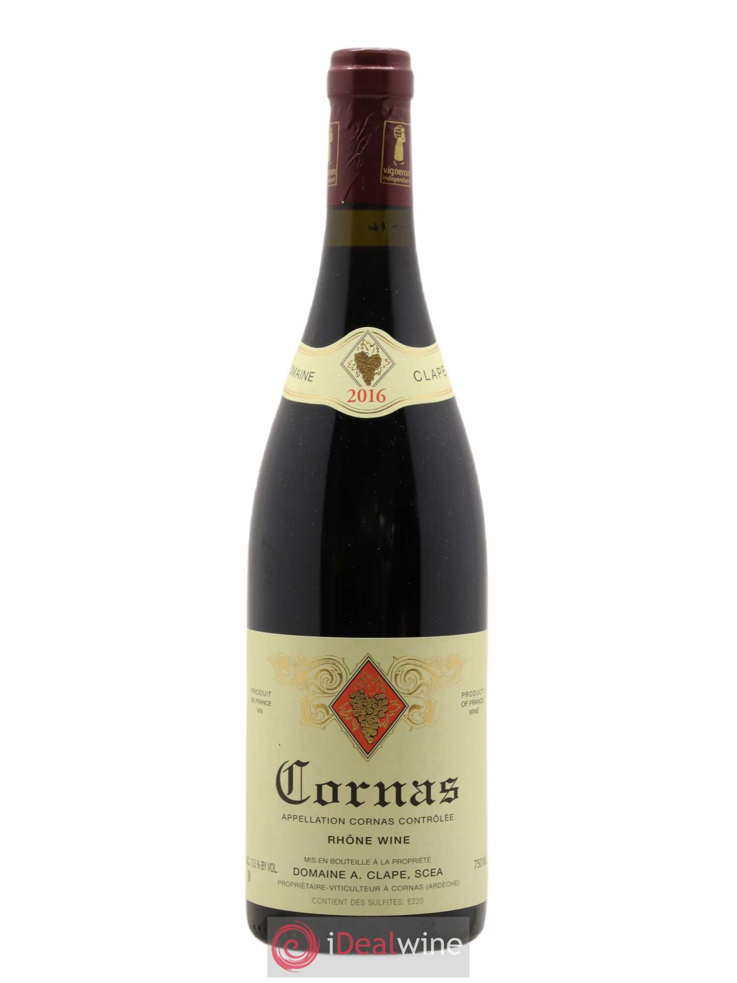 Cornas Auguste Clape 2016 - Lot de 1 bouteille - 0