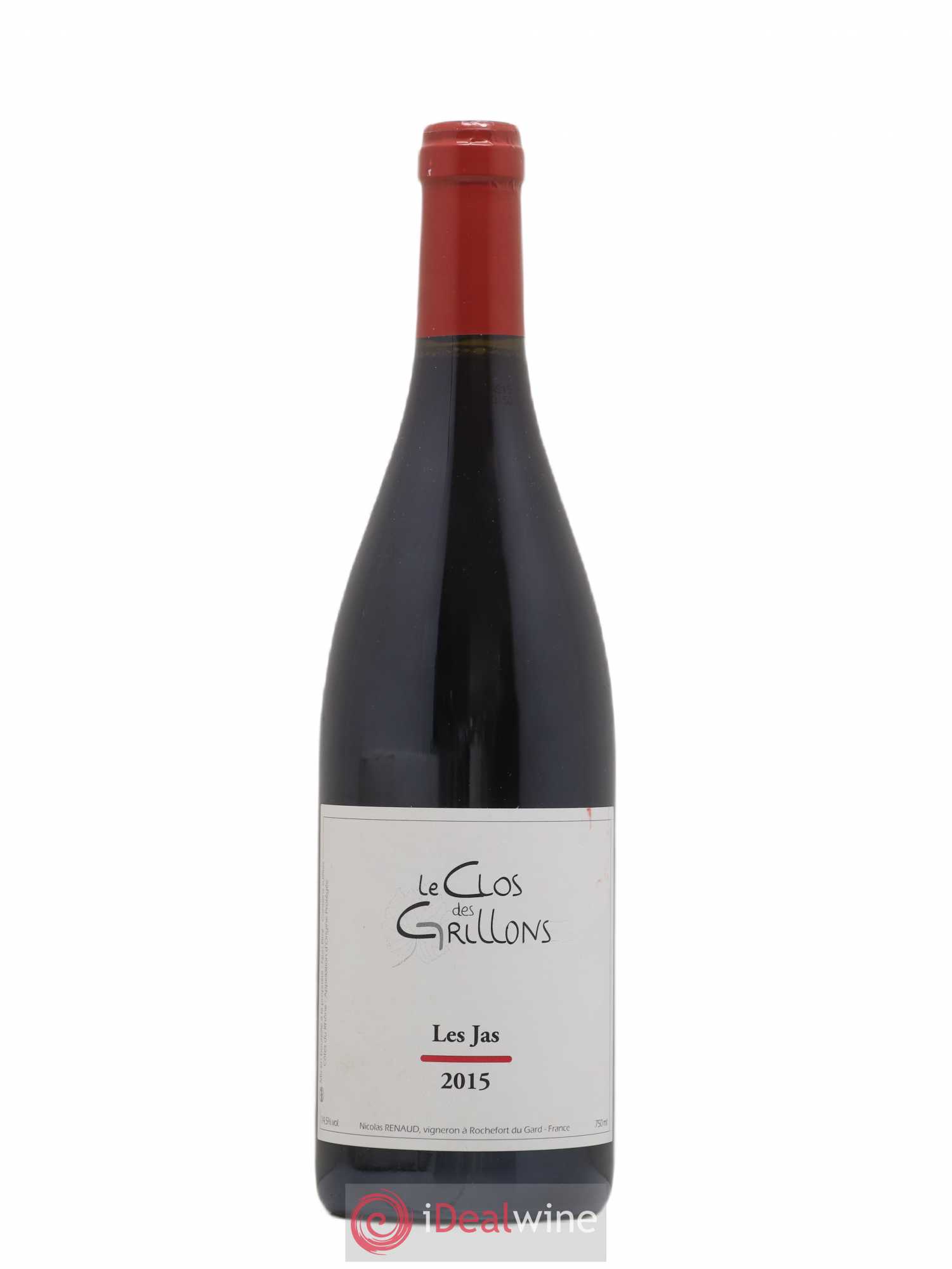 Vin de France Les Jas Clos des Grillons 2015 - Posten von 1 Flasche - 0