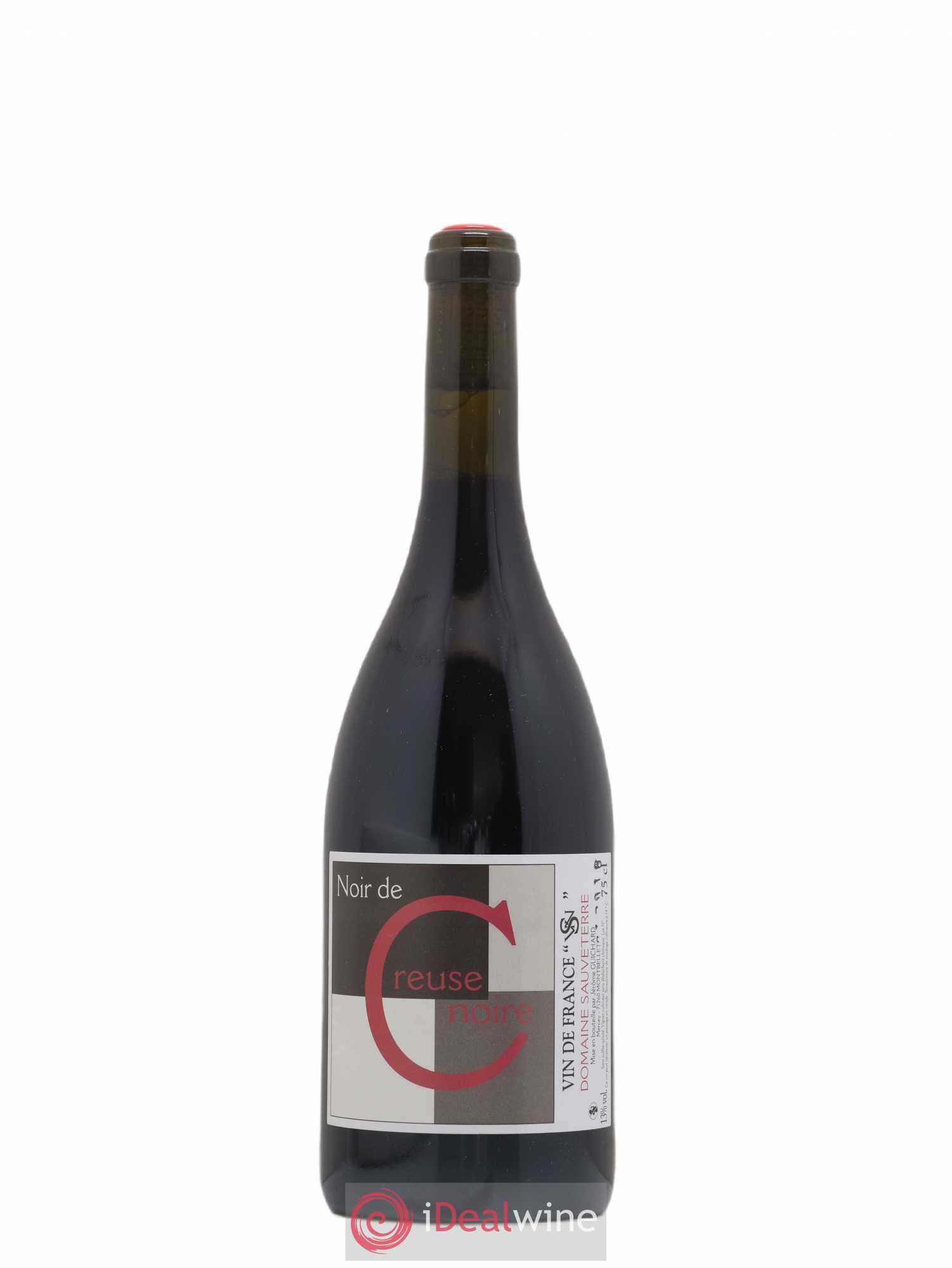 Vin de France Noir de Creuse Noire domaine Sauveterre (sans prix de réserve) 2018 - Posten von 1 Flasche - 0