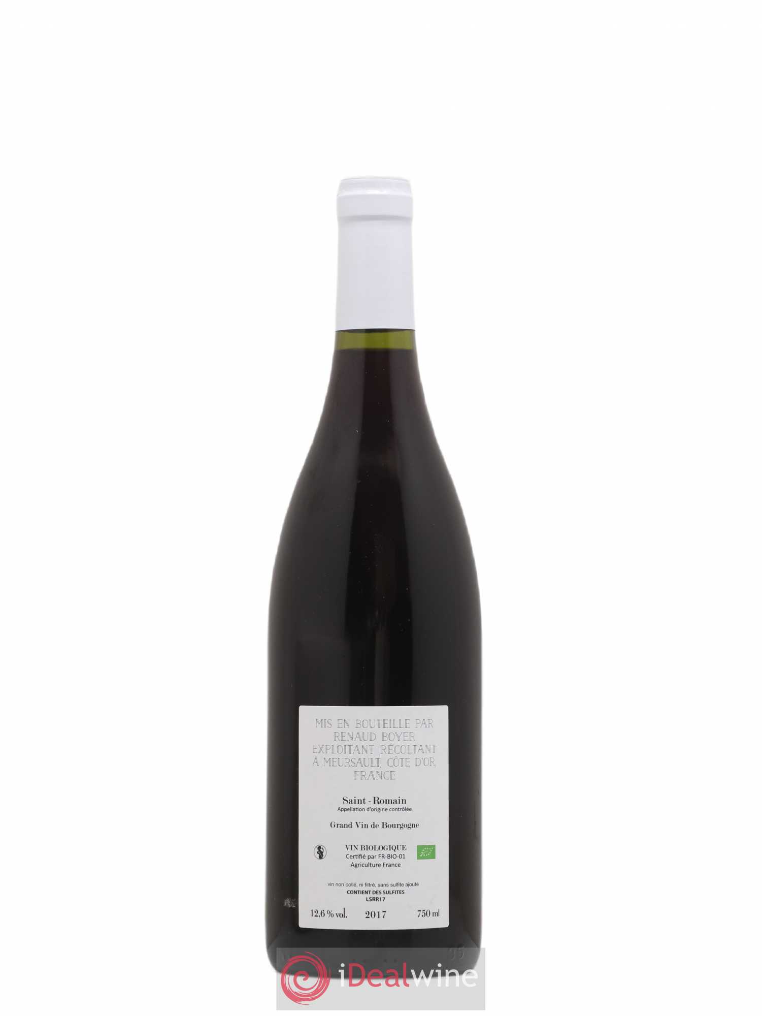 Saint-Romain Renaud Boyer 2017 - Lot de 1 bouteille - 1