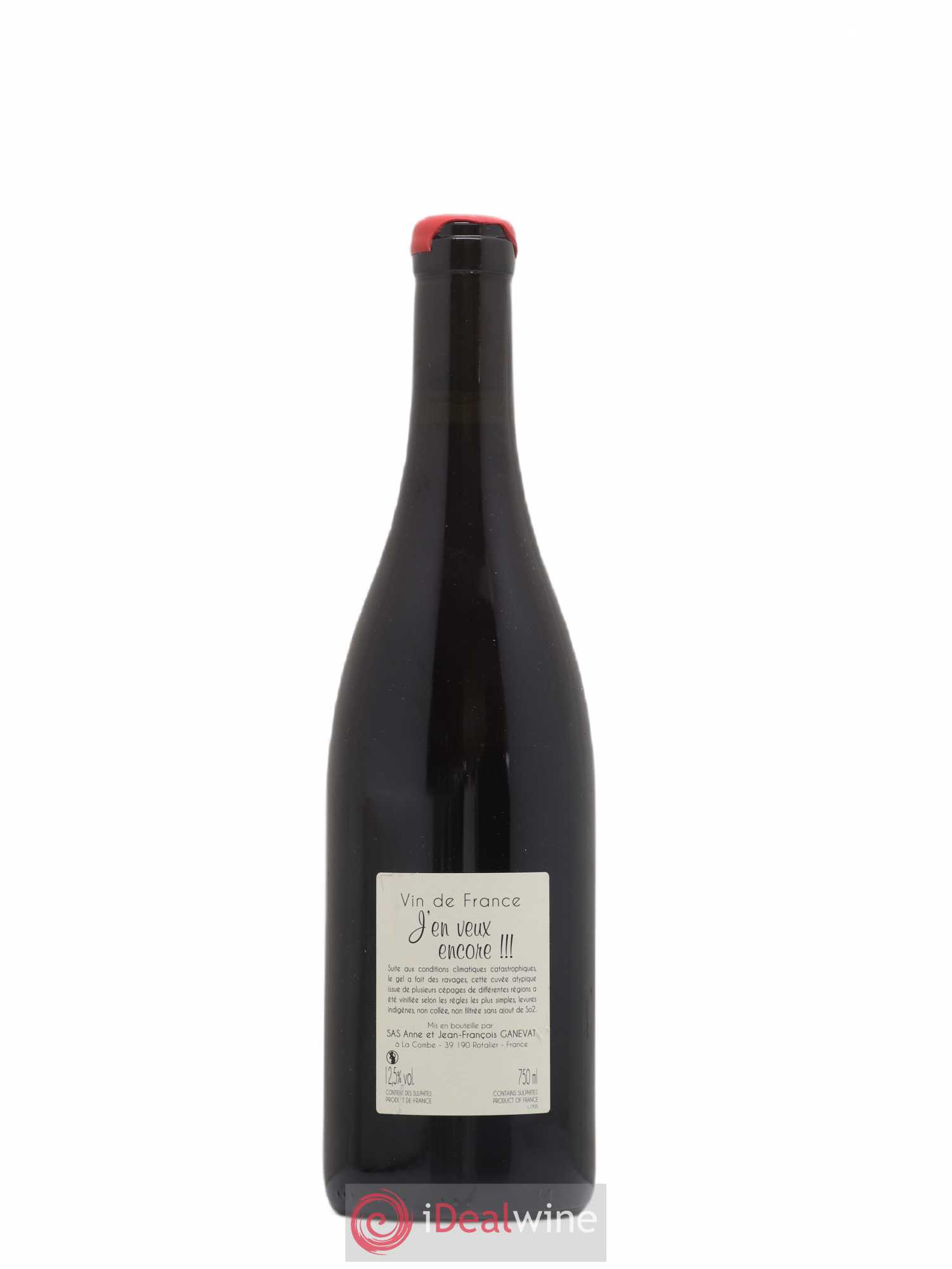 Vin de France J'en veux encore Anne et Jean François Ganevat 2017 - Lot de 1 bouteille - 1