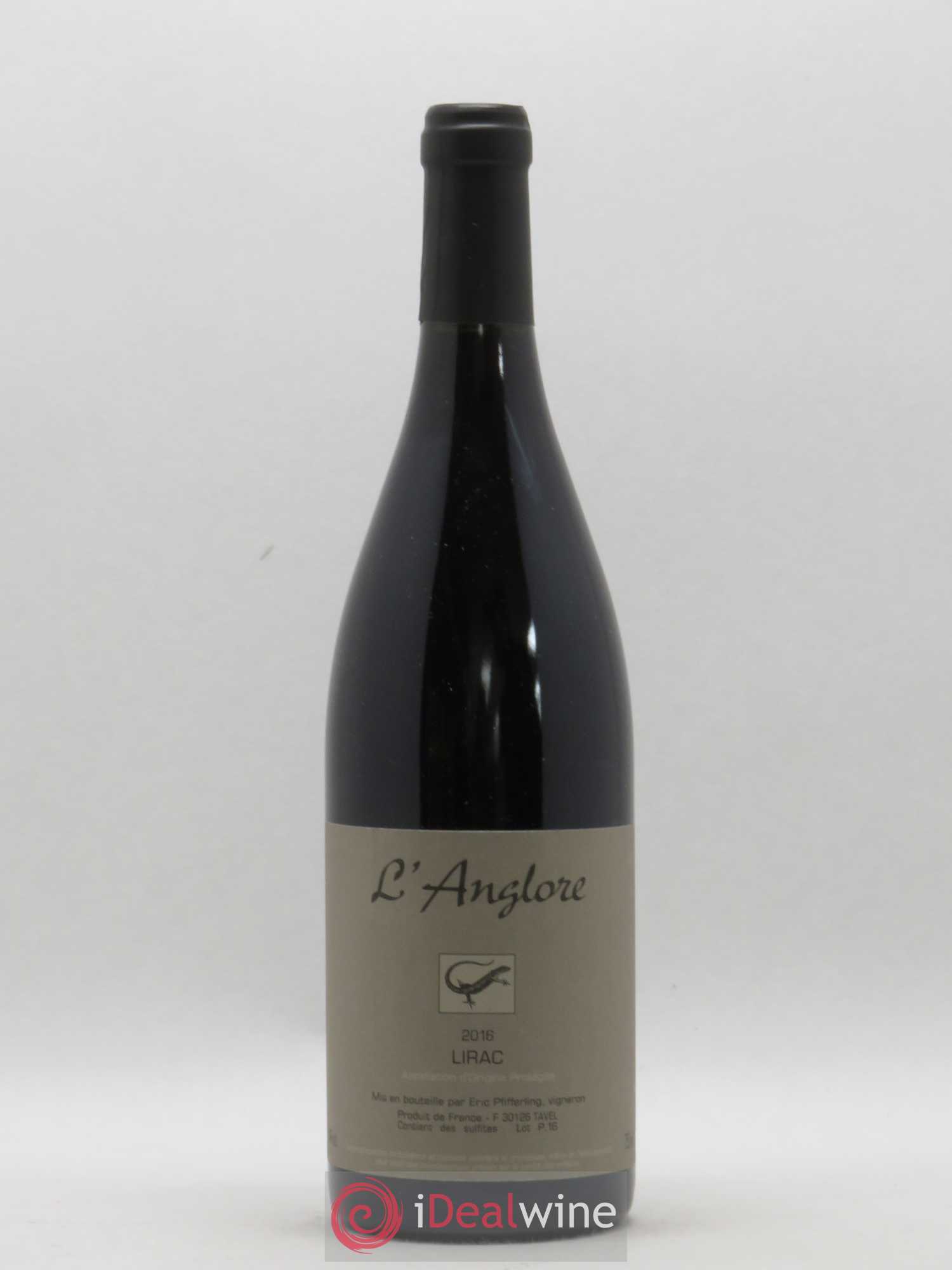 Lirac L'Anglore 2016 - Lot de 1 bouteille - 0