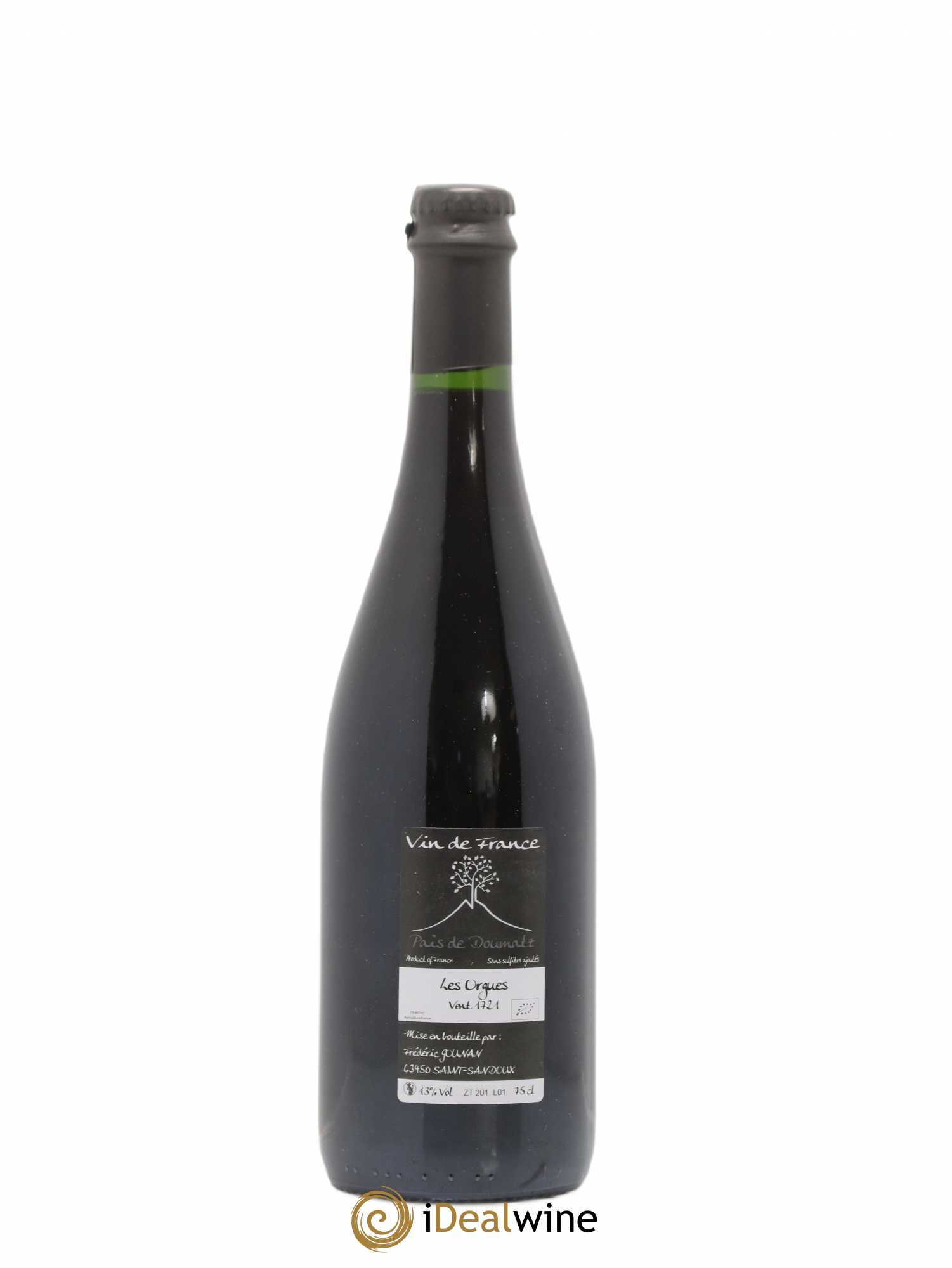 Vin de France Les Orgues Vignoble de l'Arbre Blanc 2017 - Lot de 1 bouteille - 1