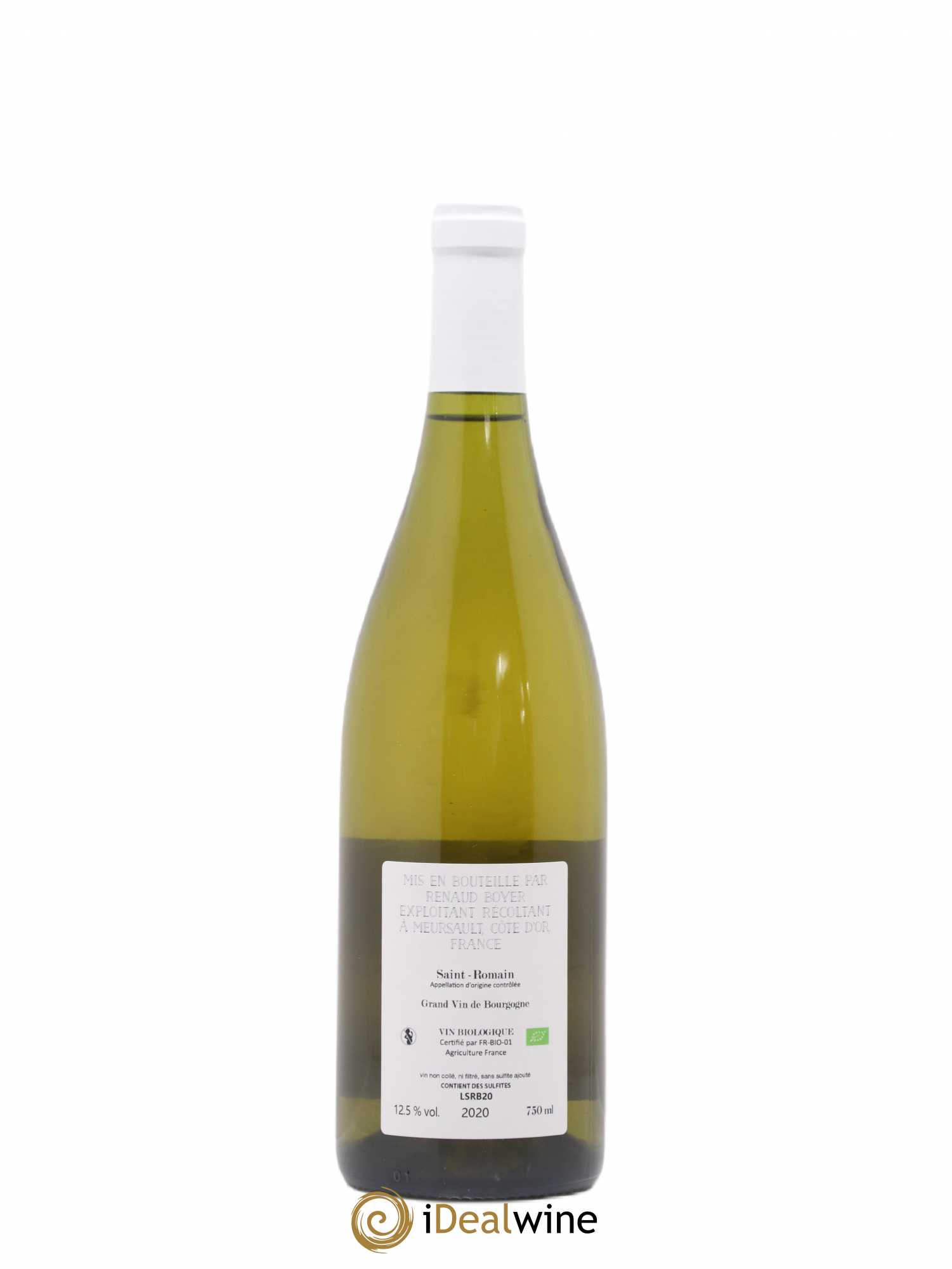 Saint-Romain Renaud Boyer 2020 - Lot de 1 bouteille - 1