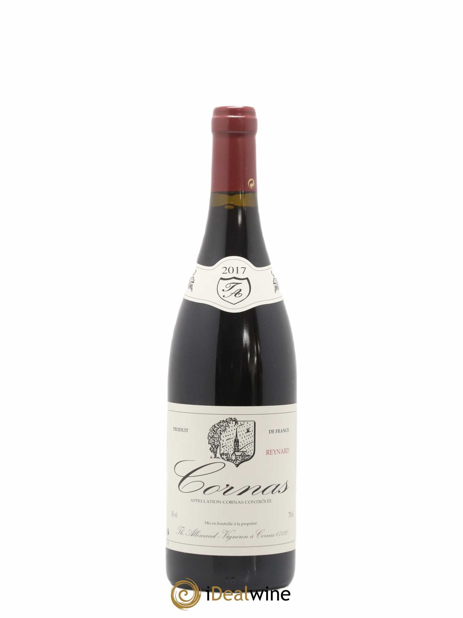 Cornas Reynard Thierry Allemand 2017 - Lot de 1 bouteille - 0
