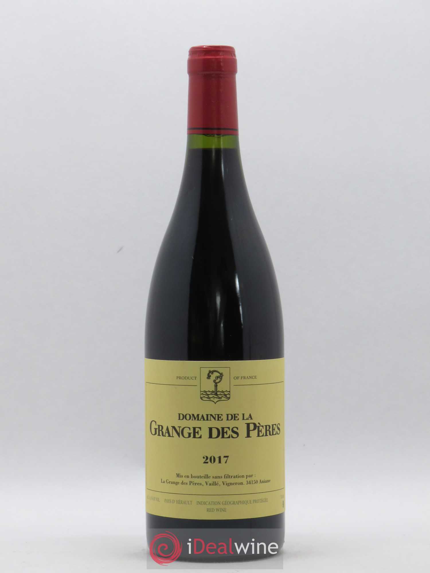 Pays d'Hérault Grange des Pères Laurent Vaillé 2017 - Lot de 1 bouteille - 0