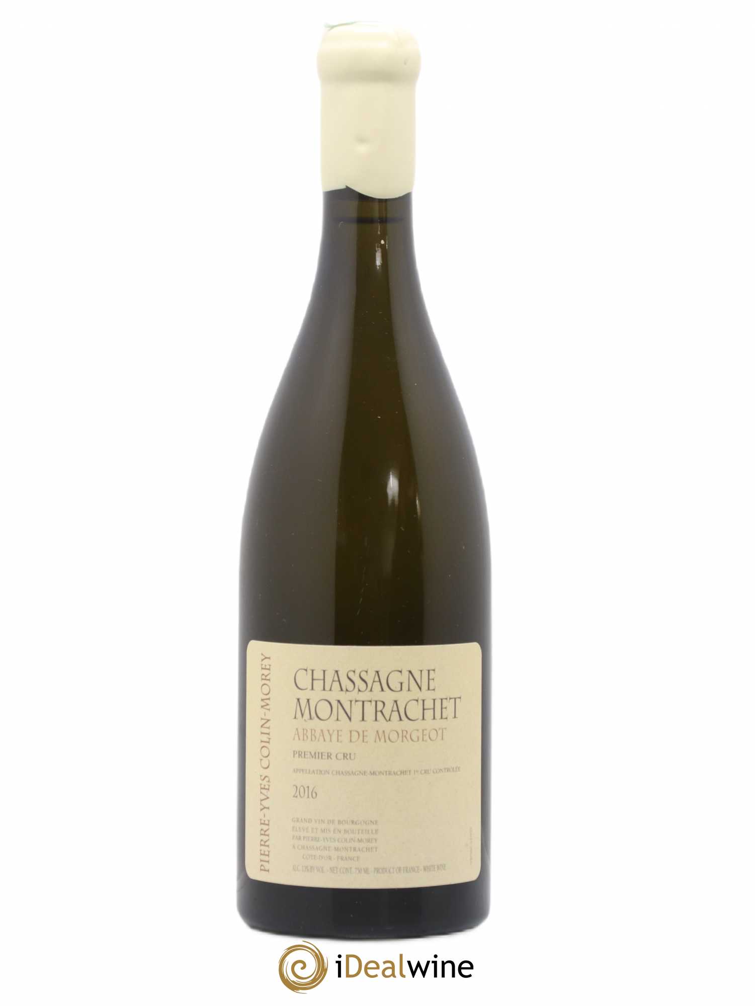Chassagne-Montrachet 1er Cru Abbaye de Morgeot Pierre-Yves Colin Morey 2016 - Lot de 1 bouteille - 0