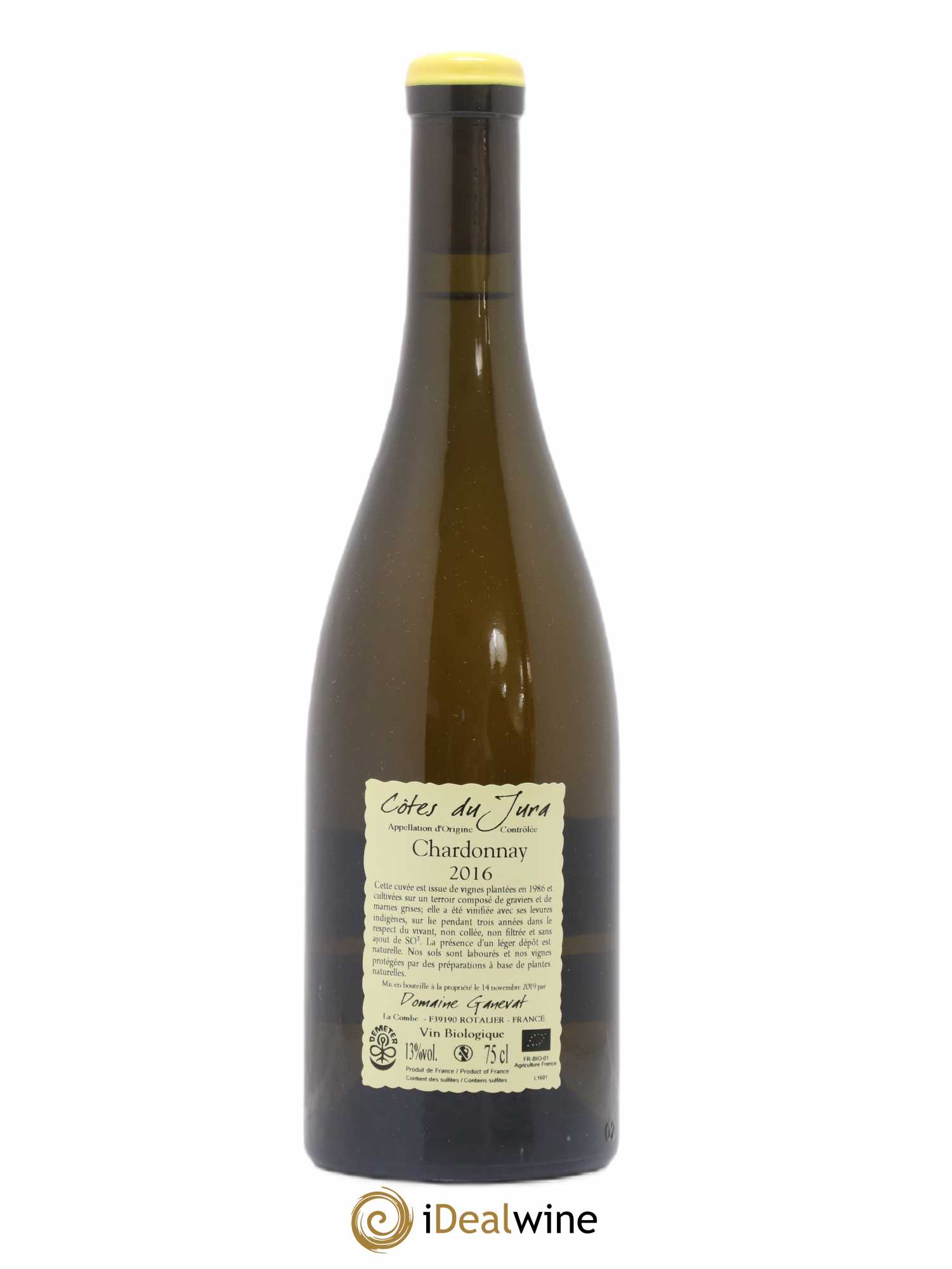 Côtes du Jura Cuvée Florine Jean-François Ganevat (Domaine) 2016 - Lot de 1 bouteille - 1