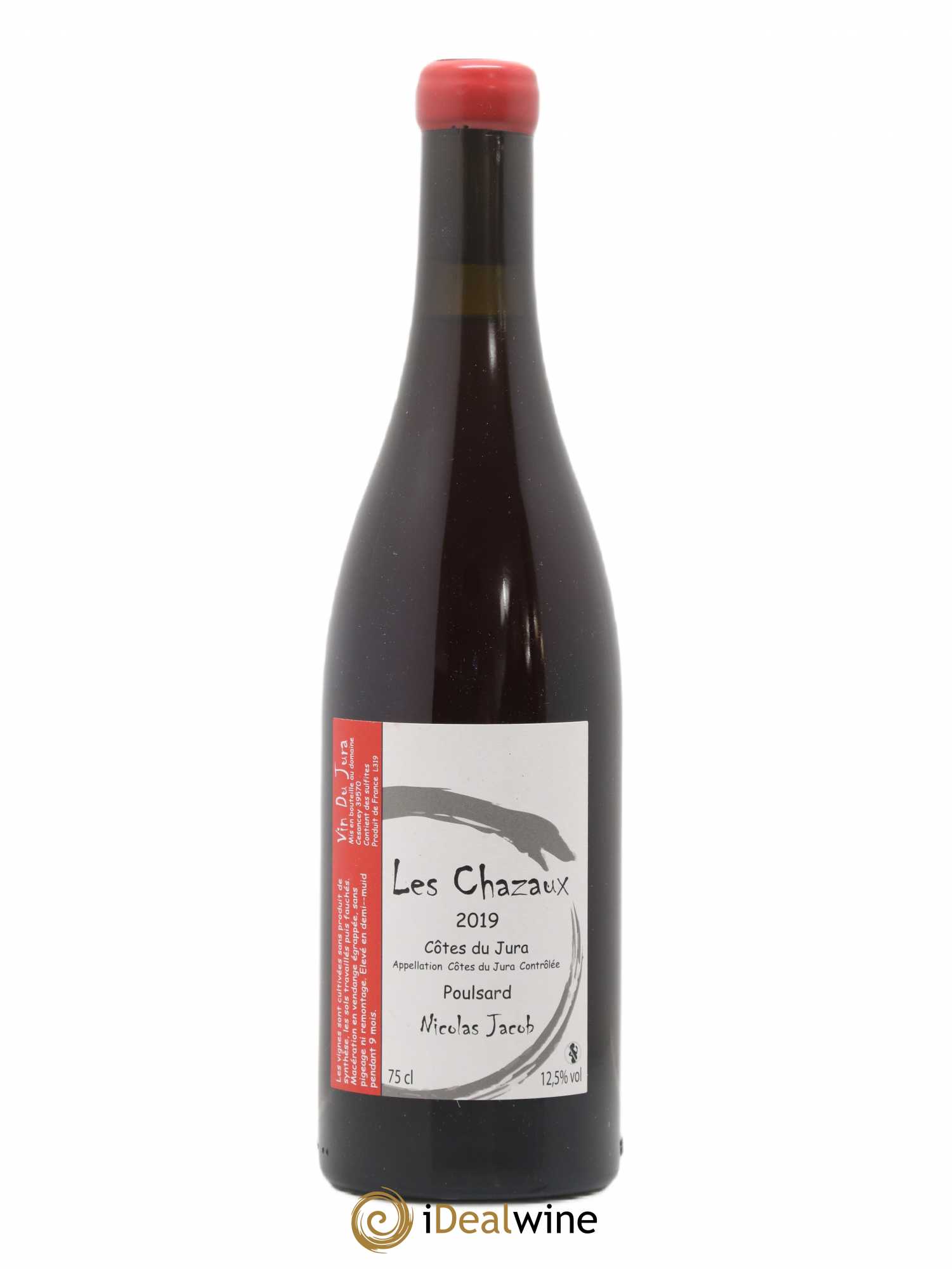 Côtes du Jura Poulsard Les Chazaux Nicolas Jacob 2019 - Lot de 1 bouteille - 0