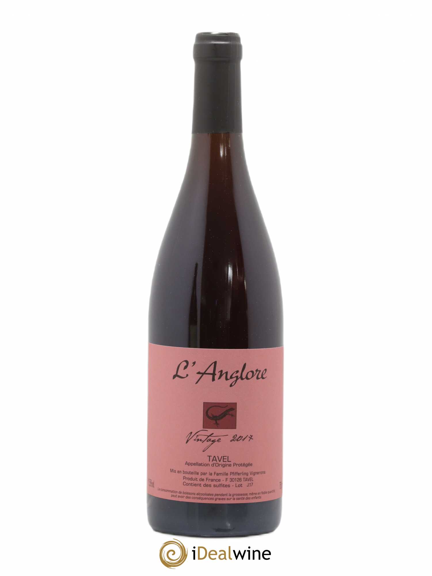 Tavel Vintage L'Anglore 2017 - Lot de 1 bouteille - 0