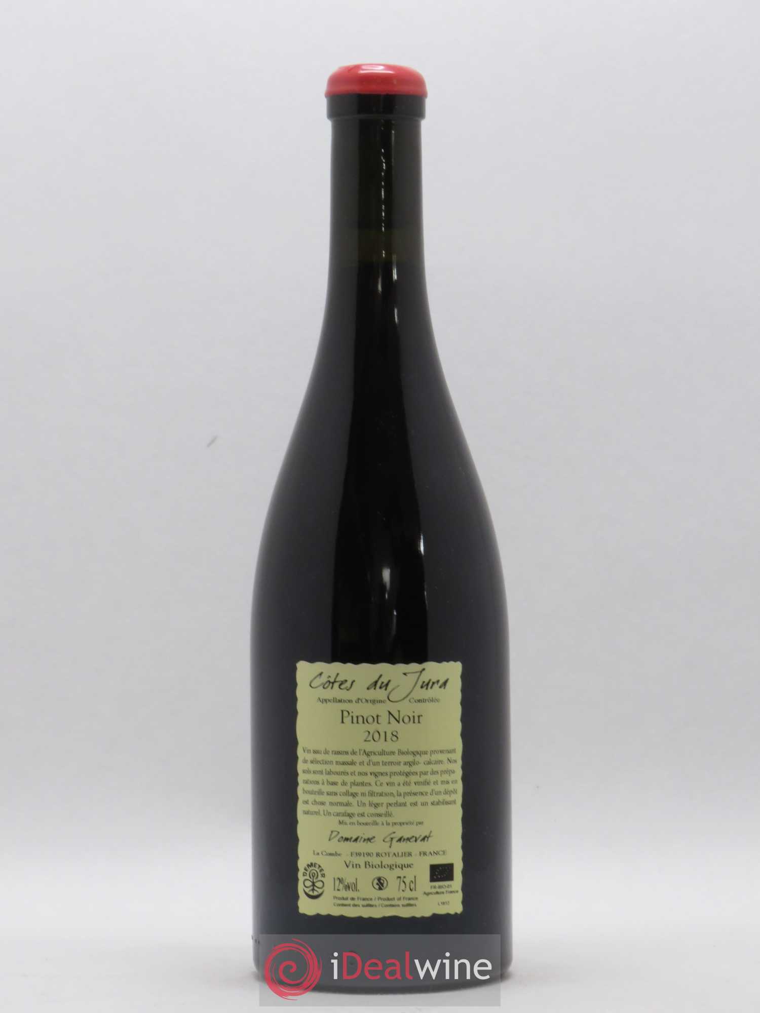 Côtes du Jura Cuvée Julien Jean-François Ganevat (Domaine) 2018 - Lot de 1 bouteille - 1