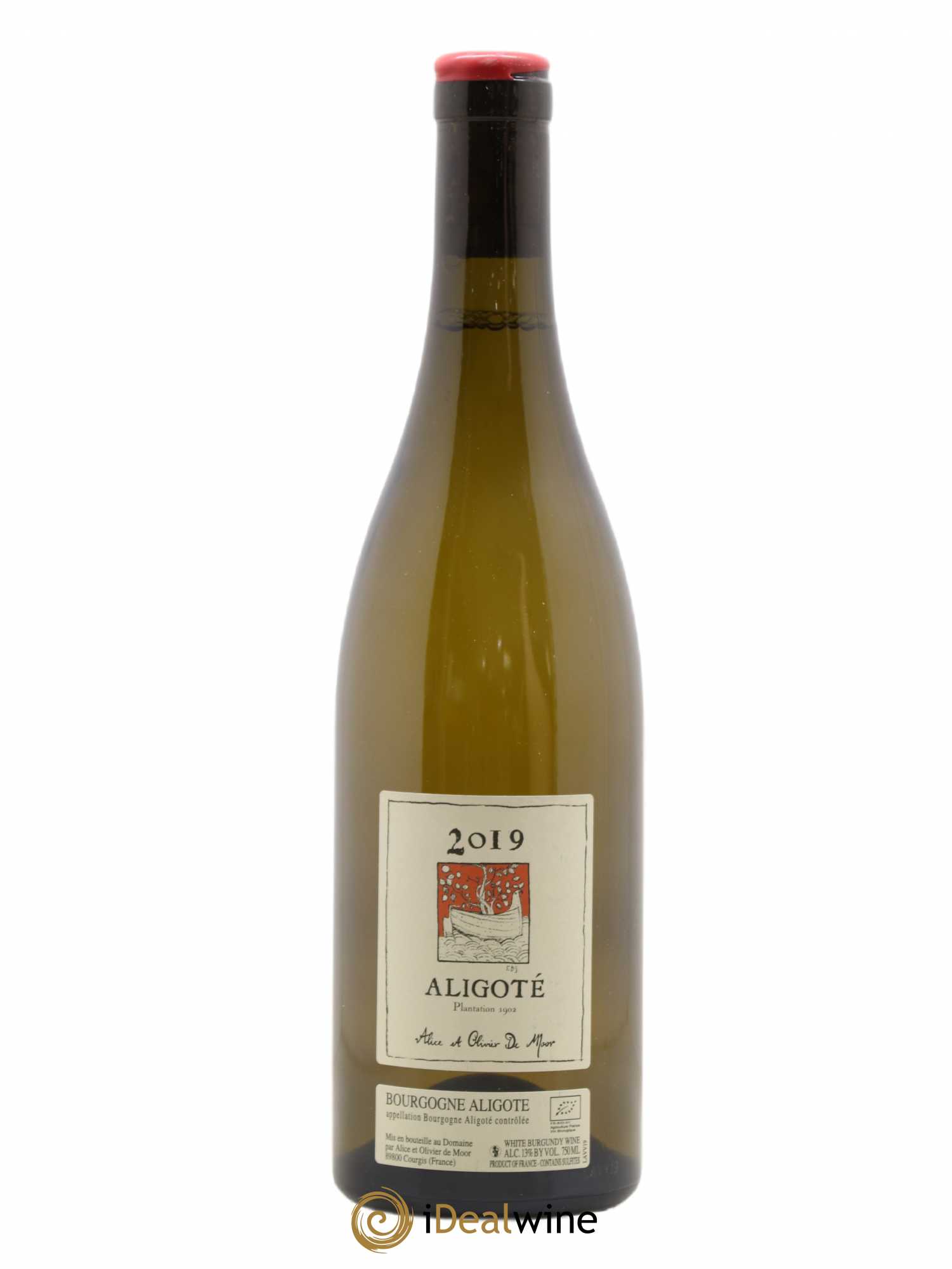Bourgogne Aligoté Alice et Olivier De Moor 2019 - Lot de 1 bouteille - 0