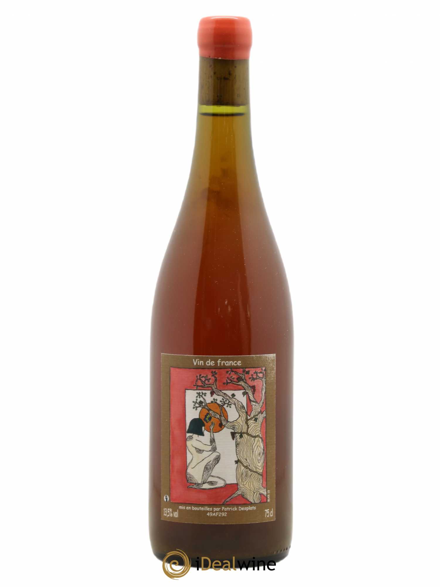 Vin de France Cire Rouge Patrick Desplats Cire Rouge Patrick Desplats 2019 - Lot de 1 bouteille - 0