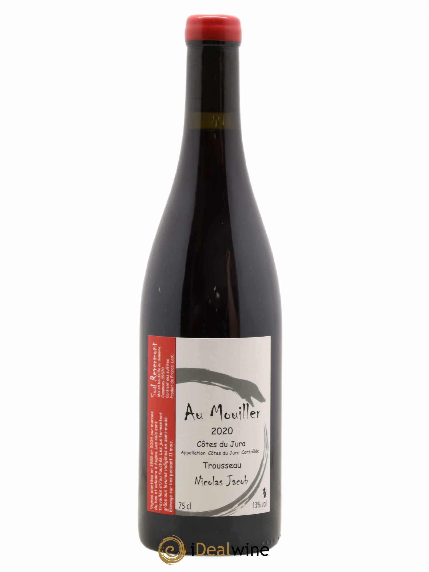 Côtes du Jura Trousseau Au Mouiller Nicolas Jacob 2020 - Lot de 1 bouteille - 0