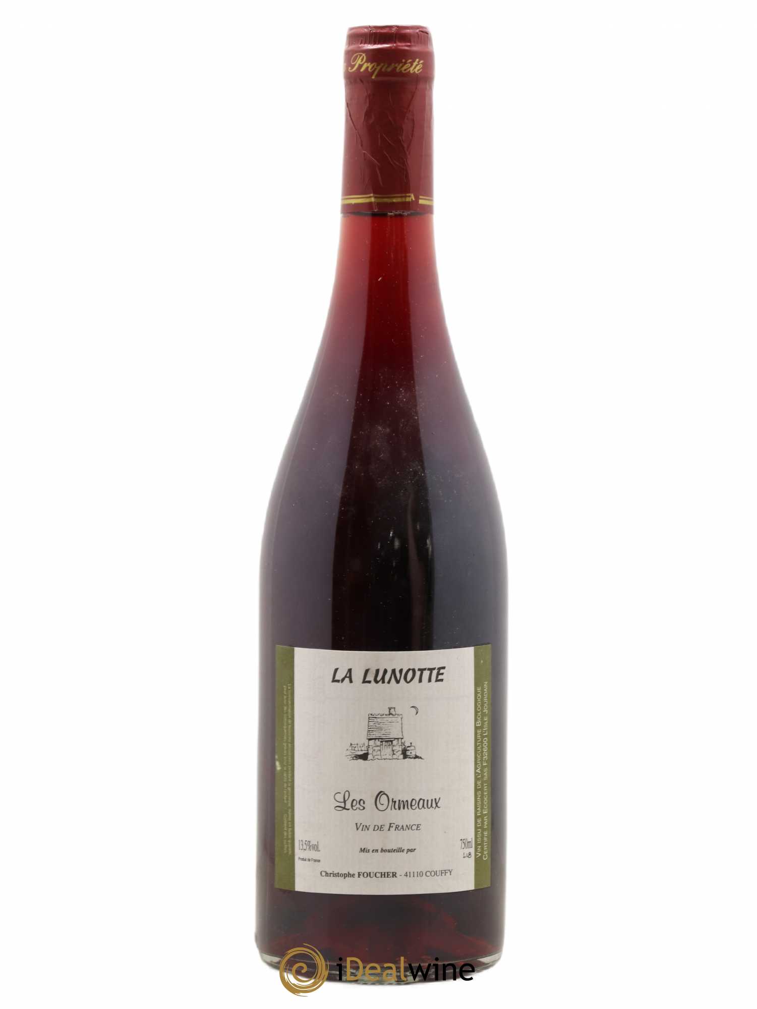 Vin de France Les Ormeaux La Lunotte (sans prix de réserve) 2018 - Posten von 1 Flasche - 0