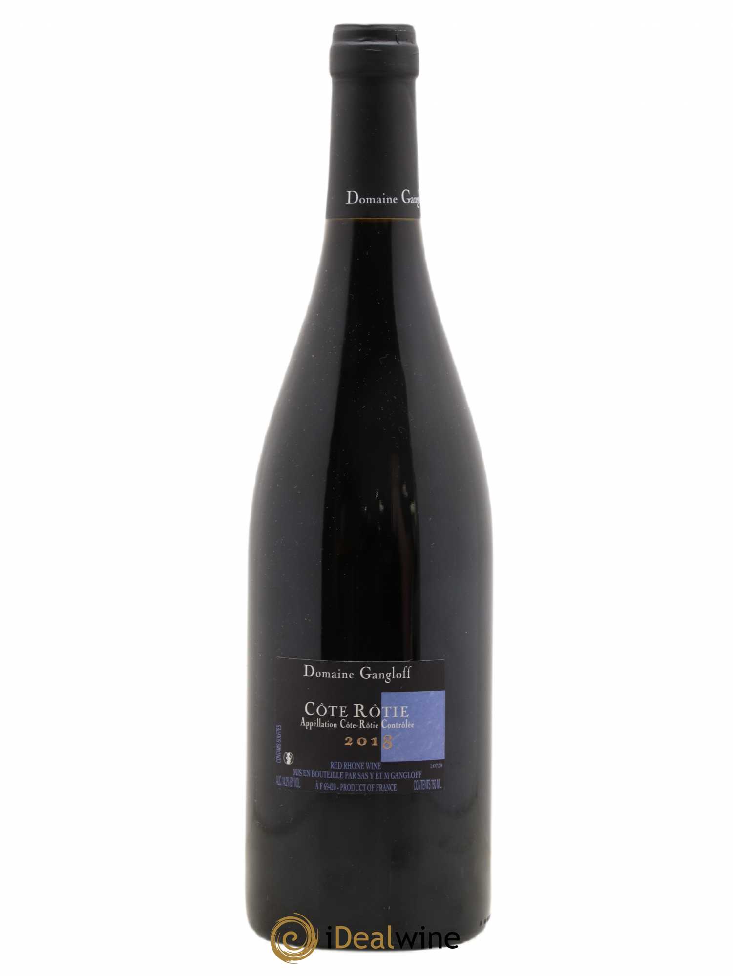 Côte-Rôtie La Barbarine Gangloff (Domaine) 2018 - Lot de 1 bouteille - 1