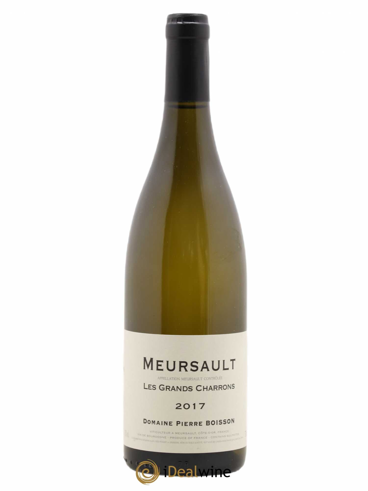 Meursault Les Grands Charrons Pierre Boisson (Domaine) 2017 - Posten von 1 Flasche - 0