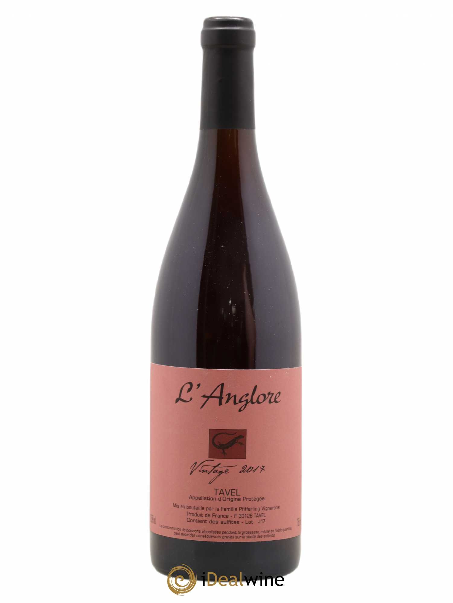 Tavel Vintage L'Anglore 2017 - Lot de 1 bouteille - 0