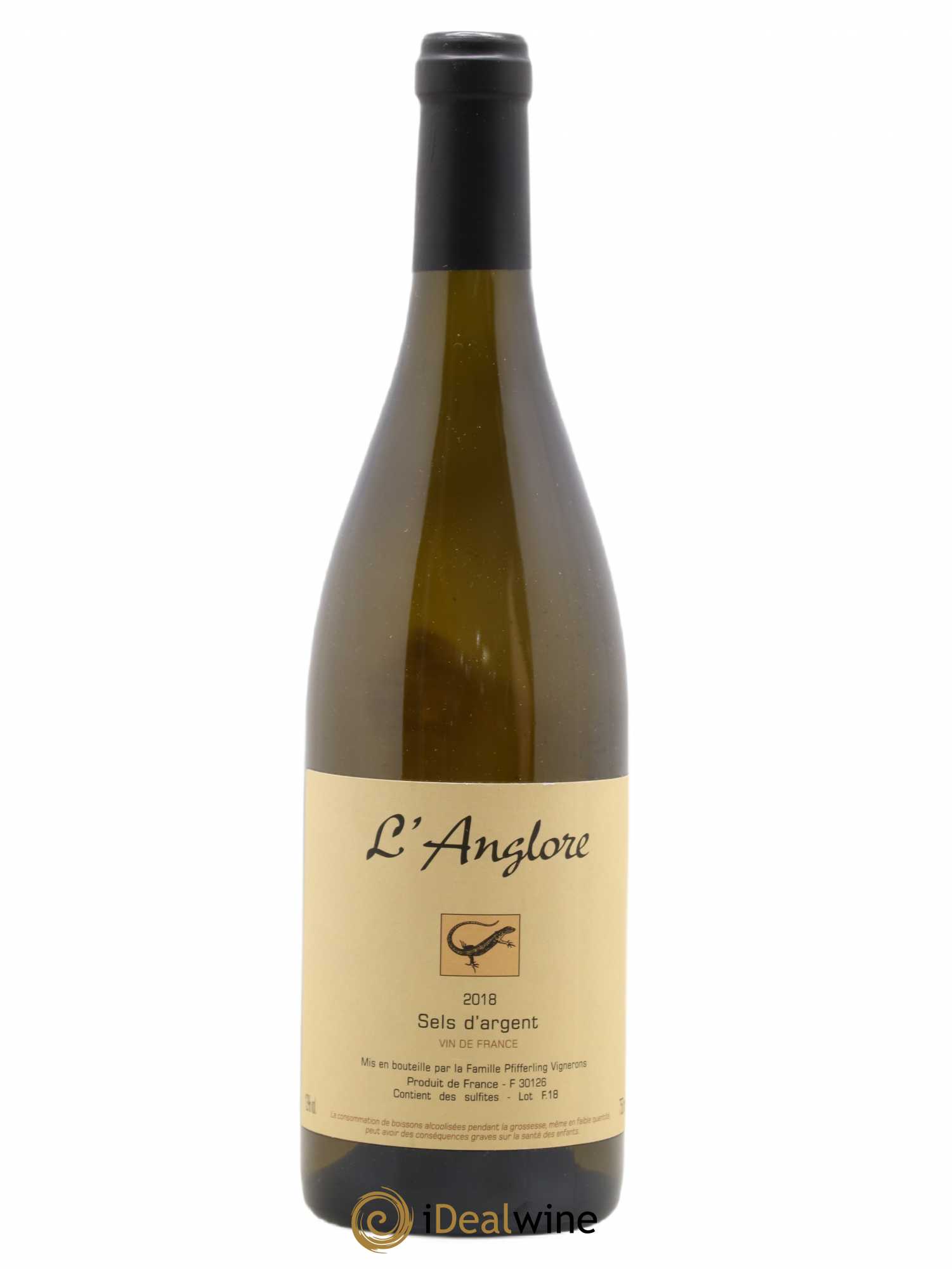 Vin de France Sels d'argent L'Anglore 2018 - Lot de 1 bouteille - 0