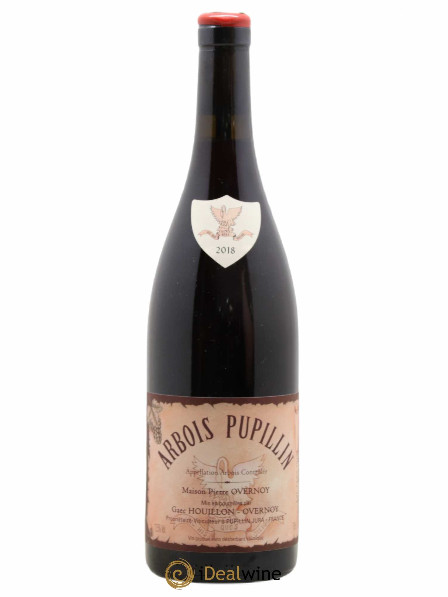Arbois-Pupillin Poulsard (cire rouge) Overnoy-Houillon (Domaine) 2018 - Lot de 1 bouteille - 0