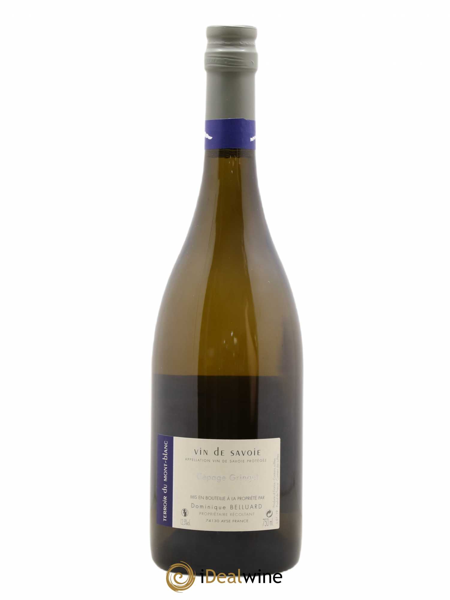 Vin de Savoie Les Alpes Domaine Belluard 2019 - Lot de 1 bouteille - 1