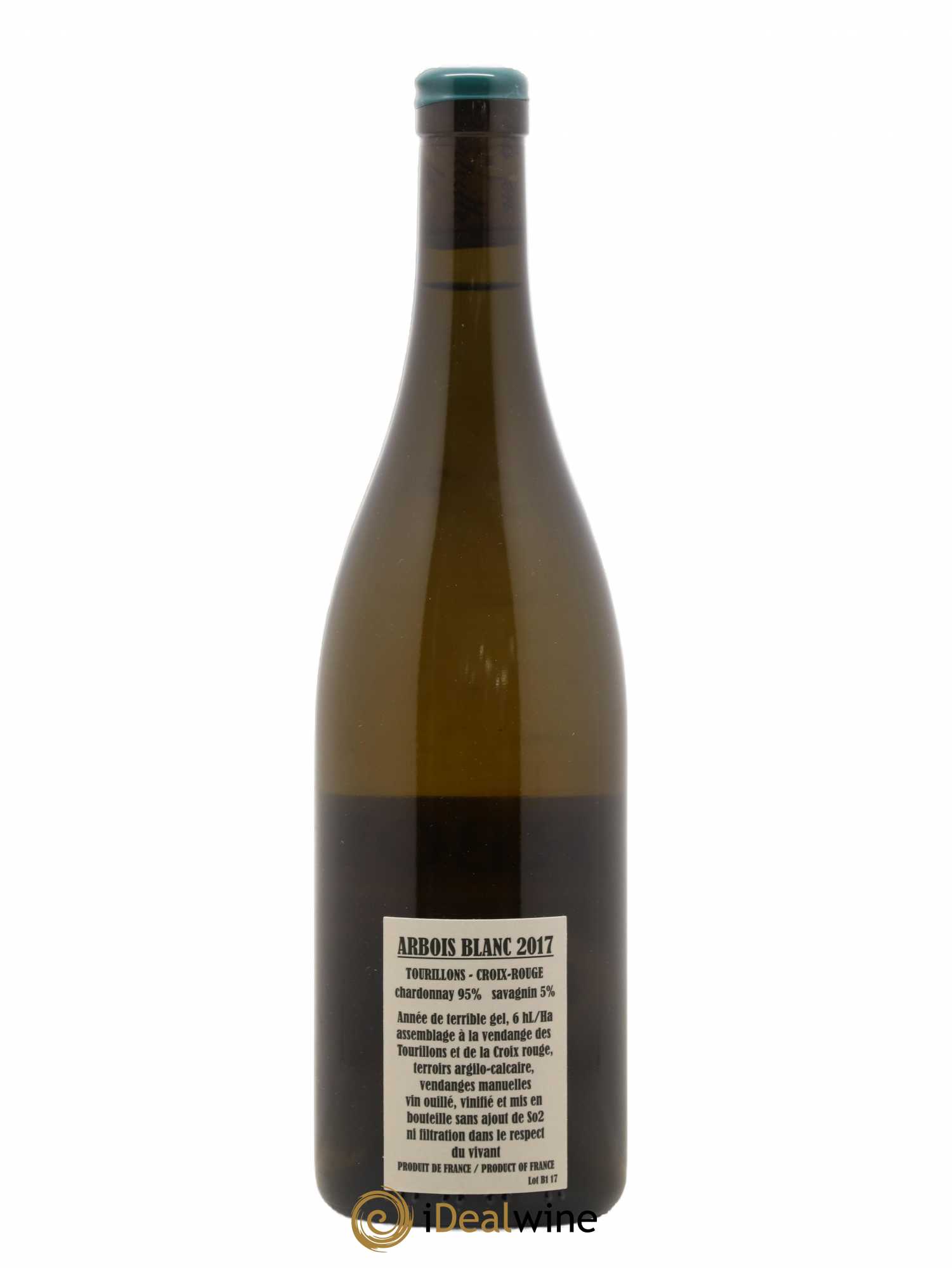 Arbois Tourillons-Croix Rouge Adeline Houillon & Renaud Bruyère 2017 - Lot de 1 bouteille - 1