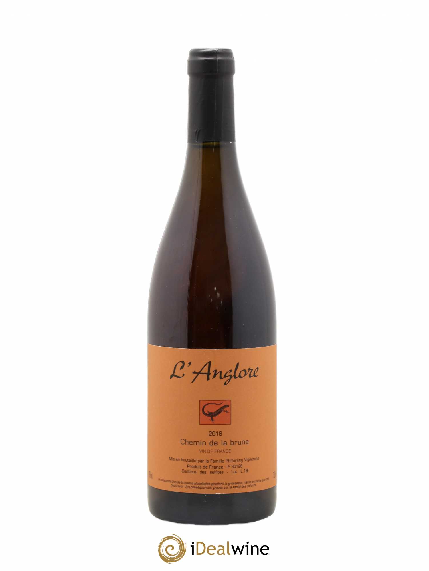 Vin de France Chemin de la brune L'Anglore 2018 - Lot de 1 bouteille - 0