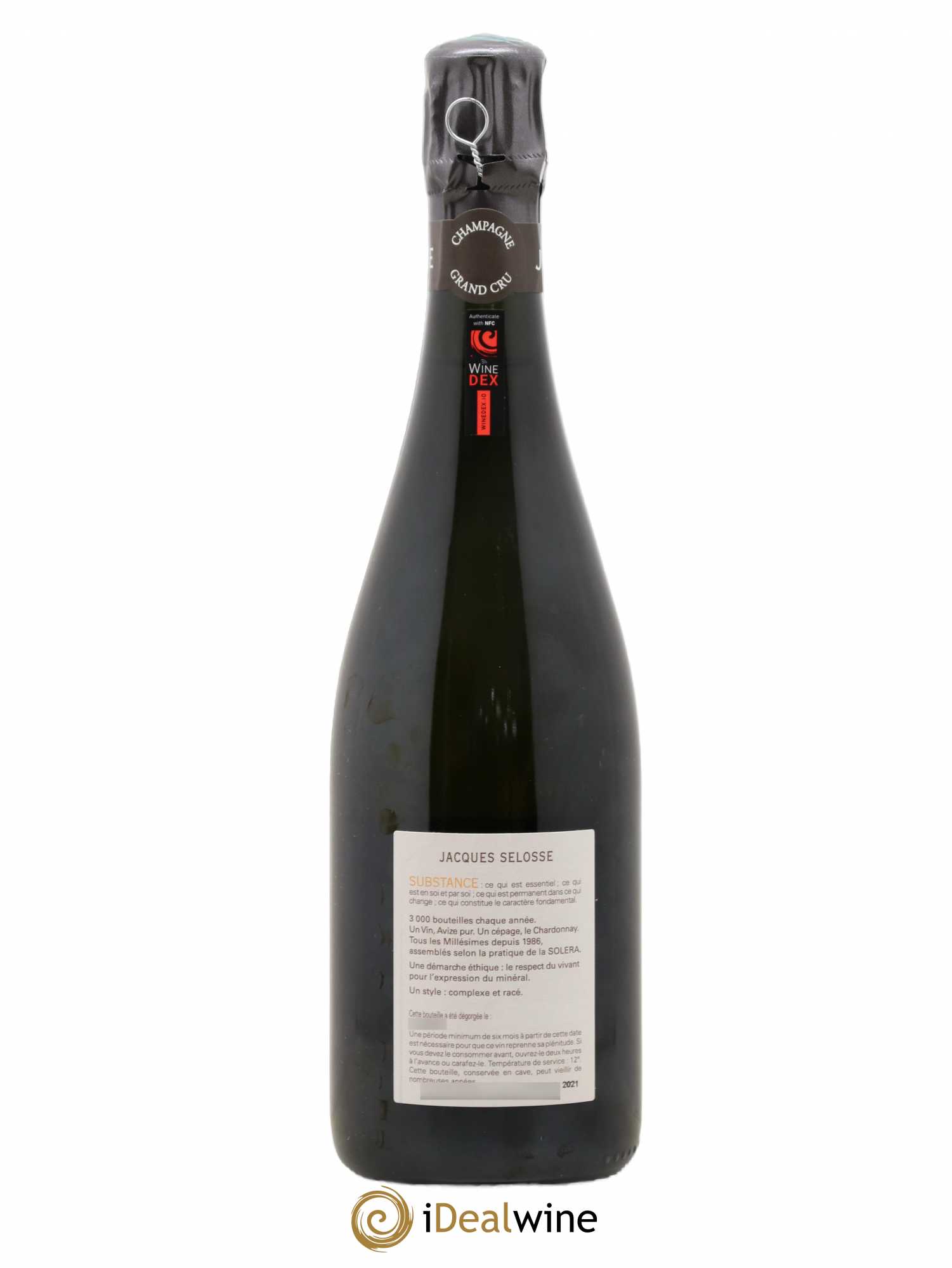 Substance Jacques Selosse - Lot de 1 bouteille - 1