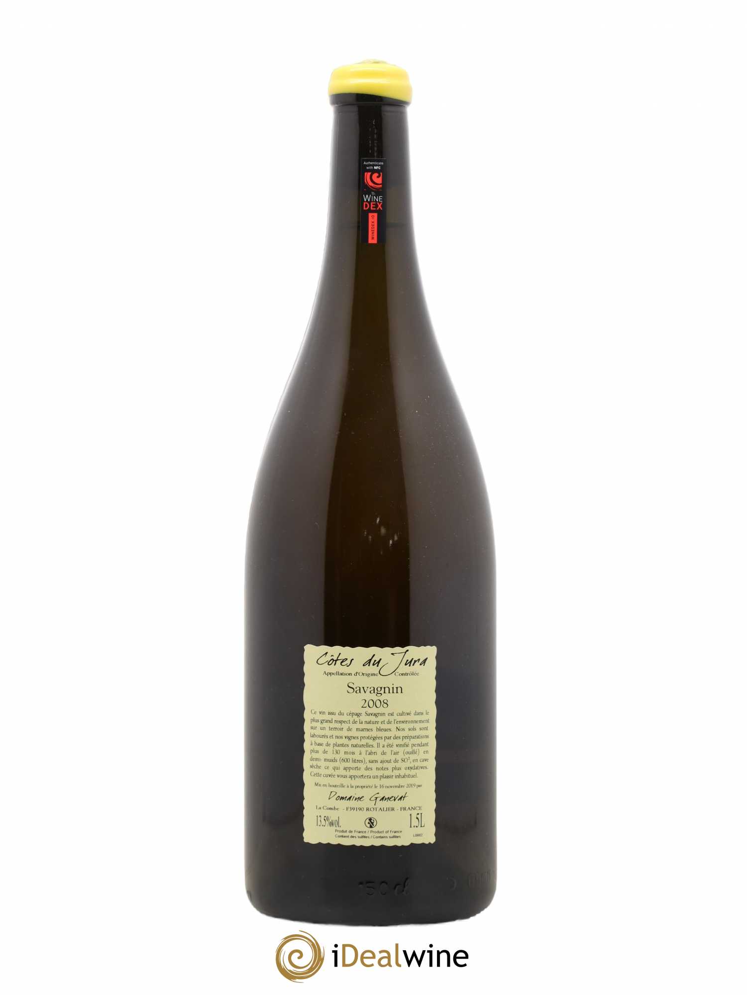 Côtes du Jura Les Vignes de mon Père Jean-François Ganevat (Domaine) 2008 - Lot de 1 magnum - 1