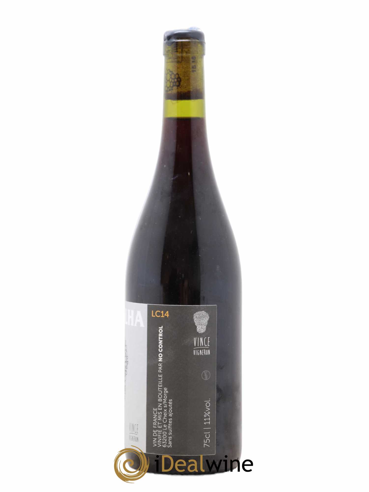 Vin de France Combralha LC14 No Control 2014 - Lot de 1 bouteille - 1