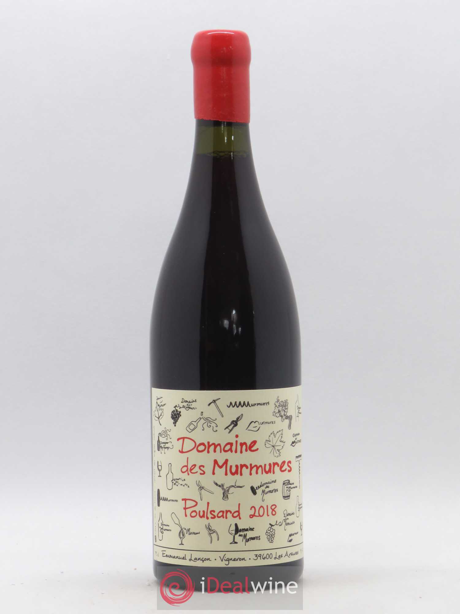 Vin de France Poulsard Murmures (Domaine des) - Emmanuel Lançon 2018 - Lot de 1 bouteille - 0