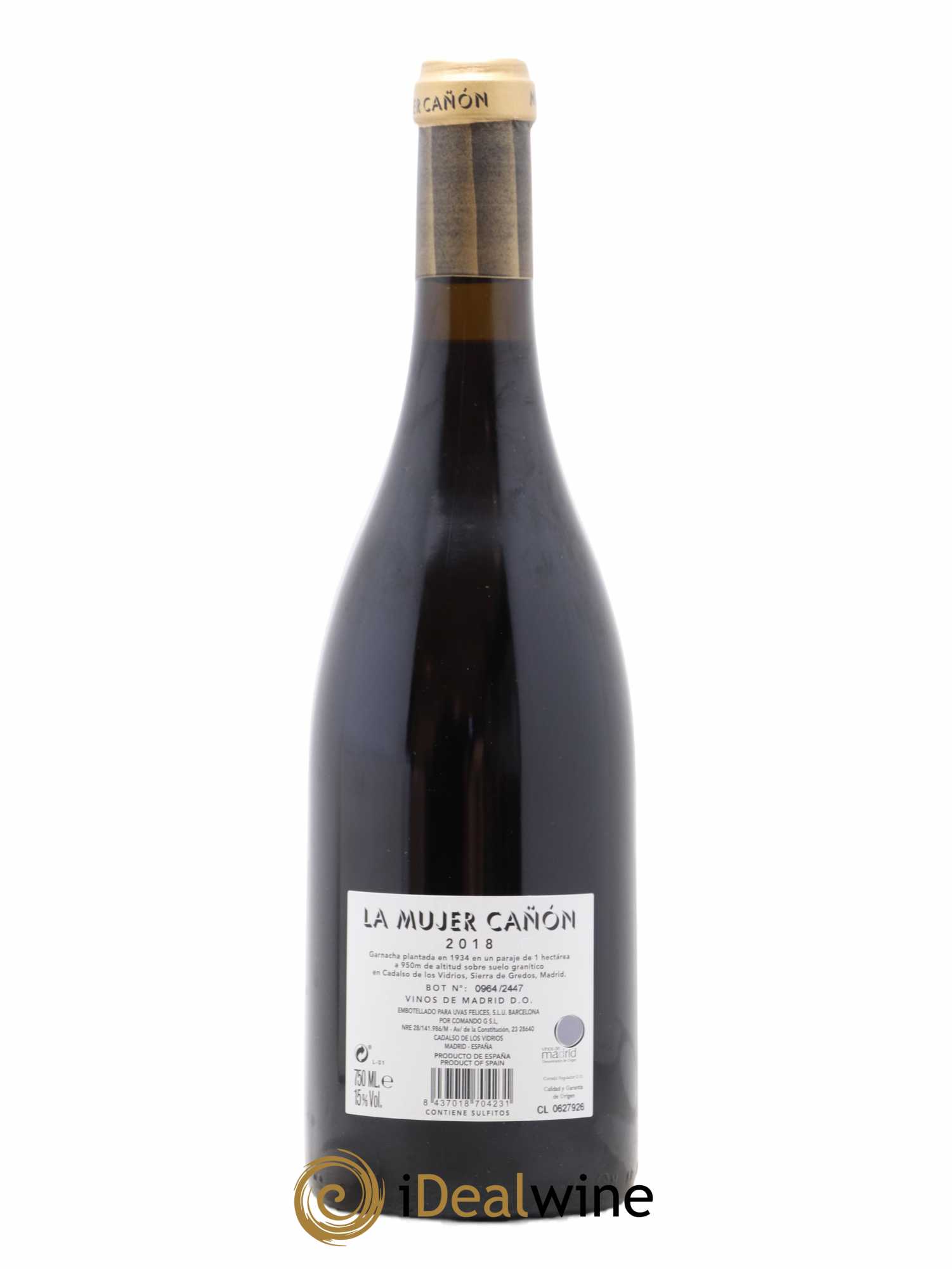 Espagne Vinos de Madrid Comando La Mujer Canon 2018 - Posten von 1 Flasche - 1