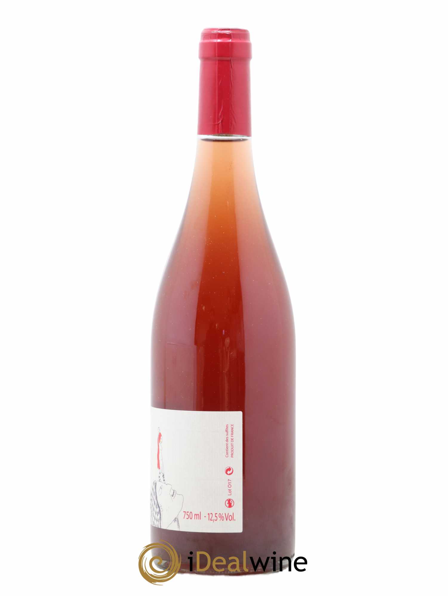 Vin de France Rosé Gamay Marie et Vincent Tricot 2017 - Lot de 1 bouteille - 1