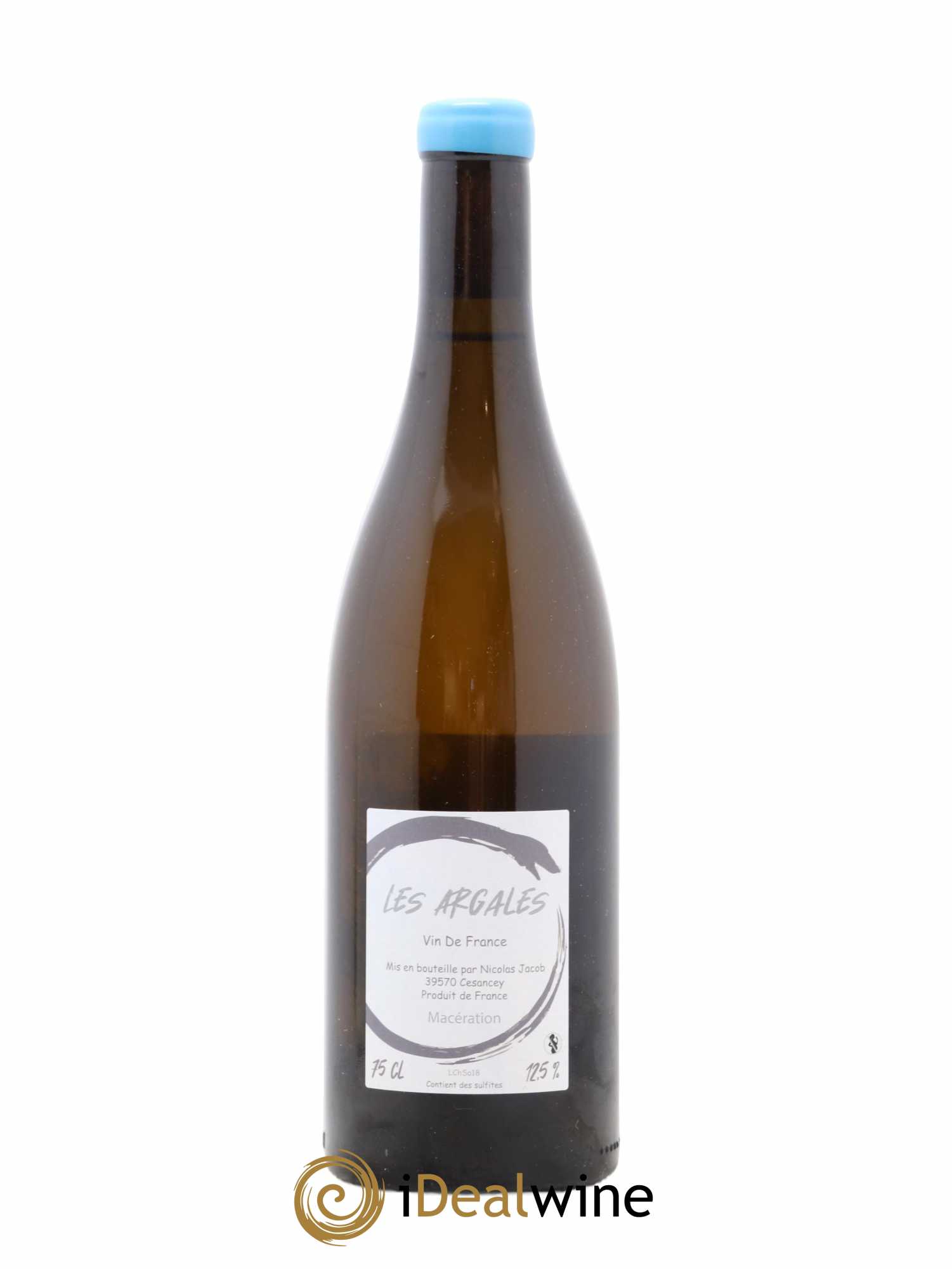 Vin de France Les Argales Nicolas Jacob 2018 - Lot de 1 bouteille - 1