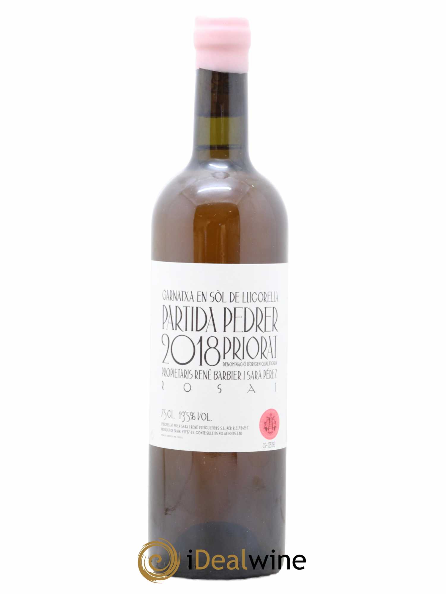 Divers Priorat Partida Pedrer Garnatxa En Sol De Llicorella Rene Barbier I Sara Perez Rose 2018 - Posten von 1 Flasche - 0