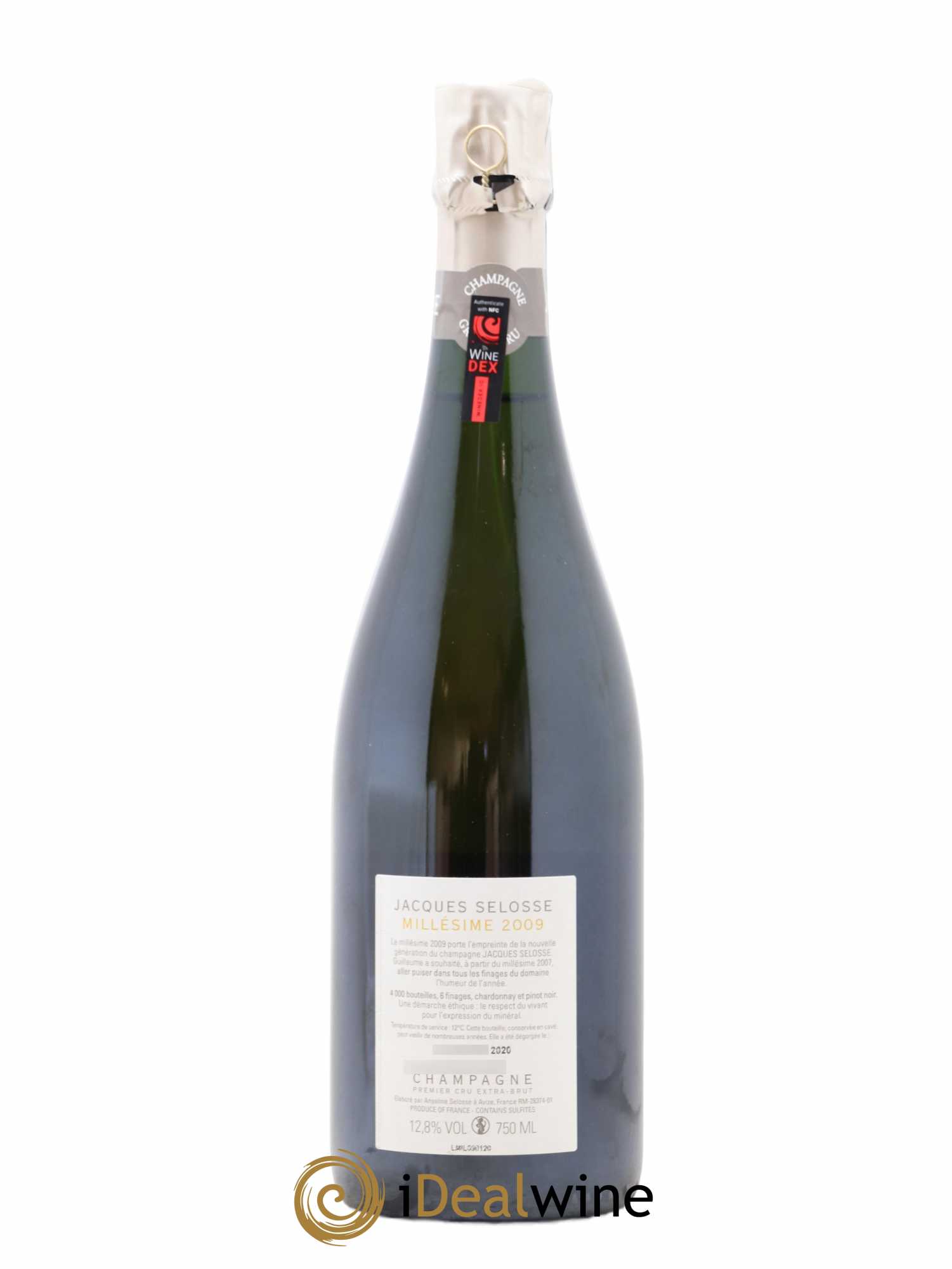1er Cru Millésimé Extra-Brut Jacques Selosse 2009 - Lot de 1 bouteille - 1