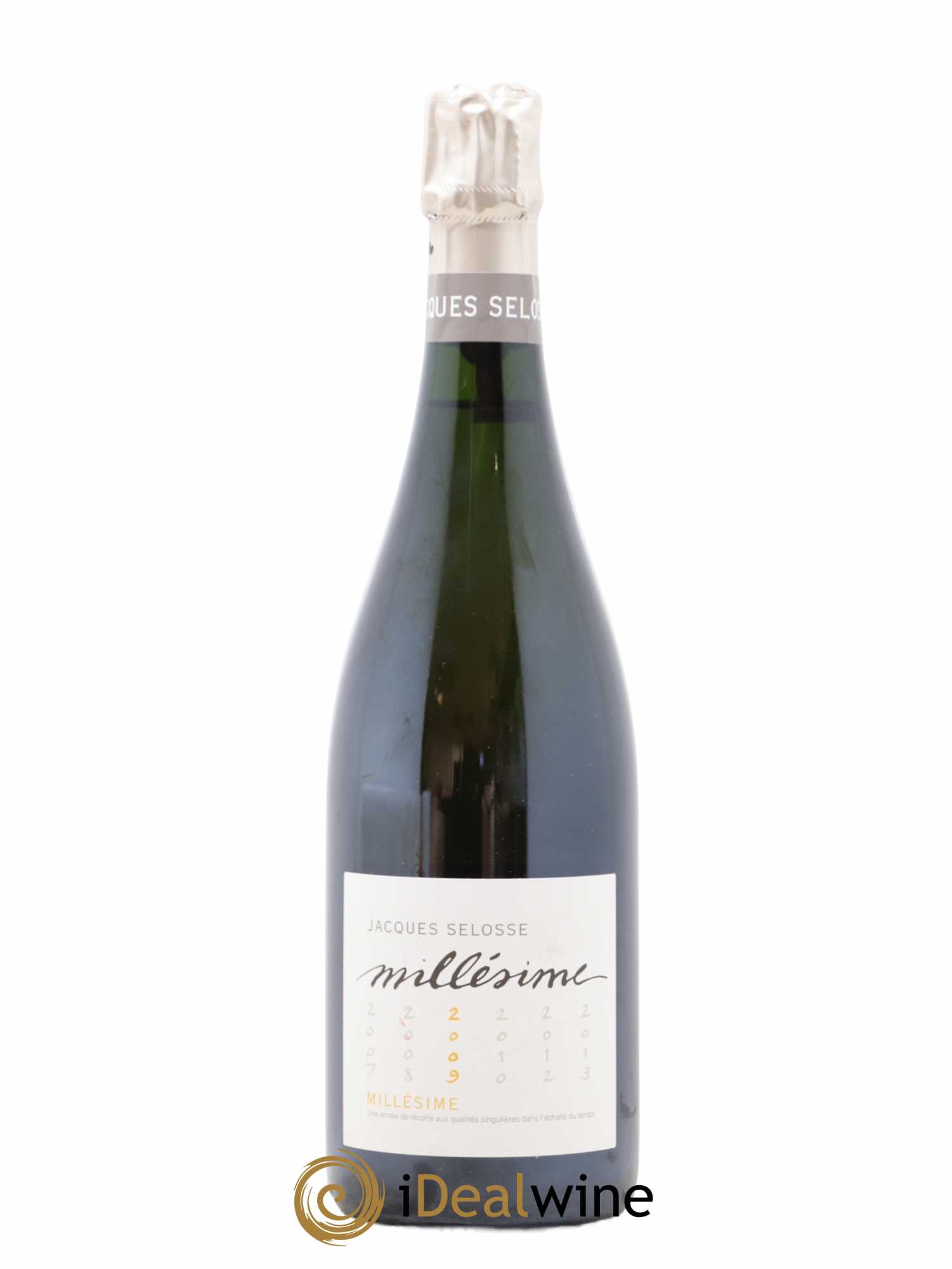 1er Cru Millésimé Extra-Brut Jacques Selosse 2009 - Lot de 1 bouteille - 0